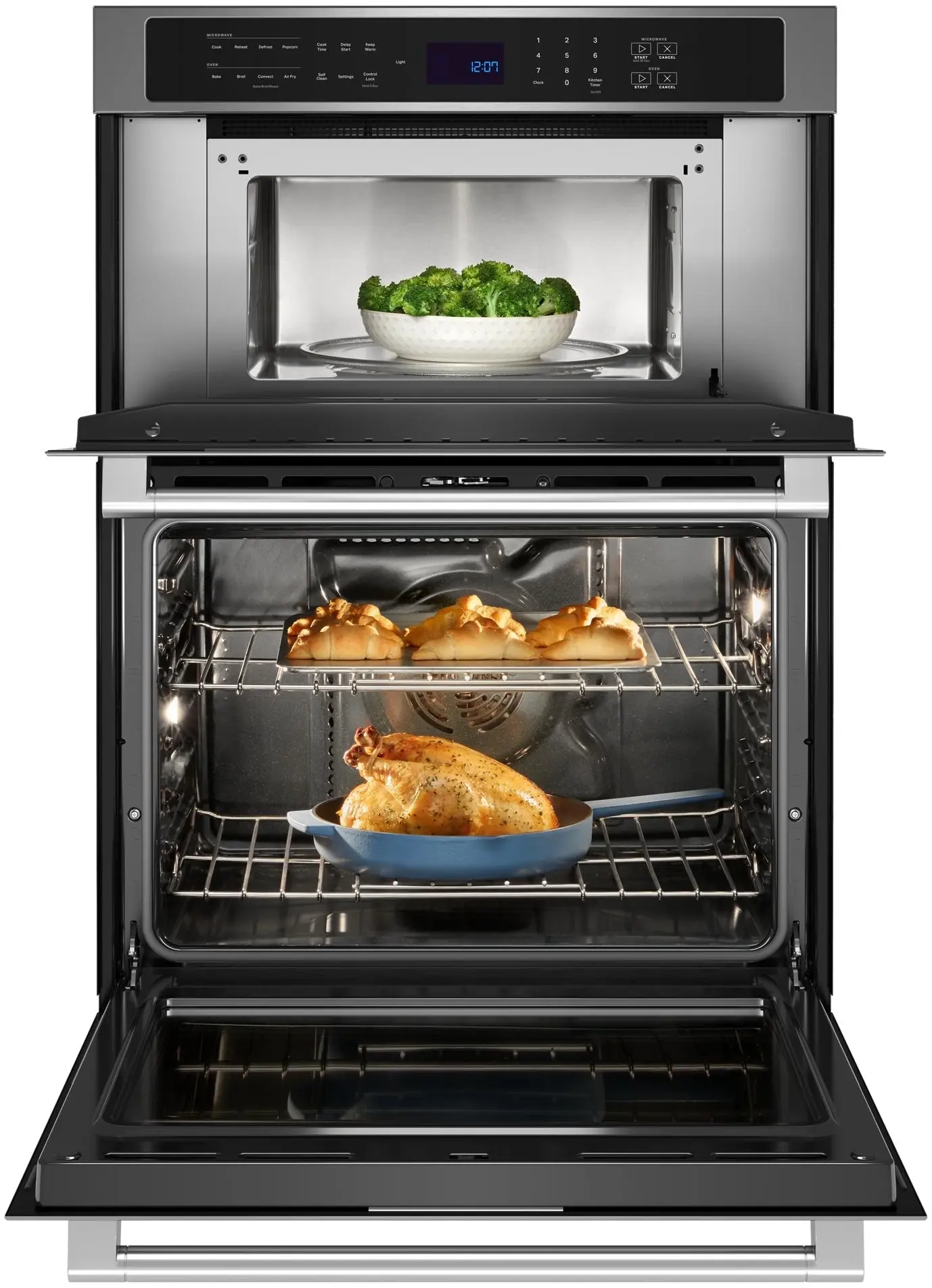 Maytag MOEC6030LZ 30 Inch Combination Wall Oven Fingerprint Maytag MOEC6030LZ 30 Inch Combination Wall Oven Fingerprint