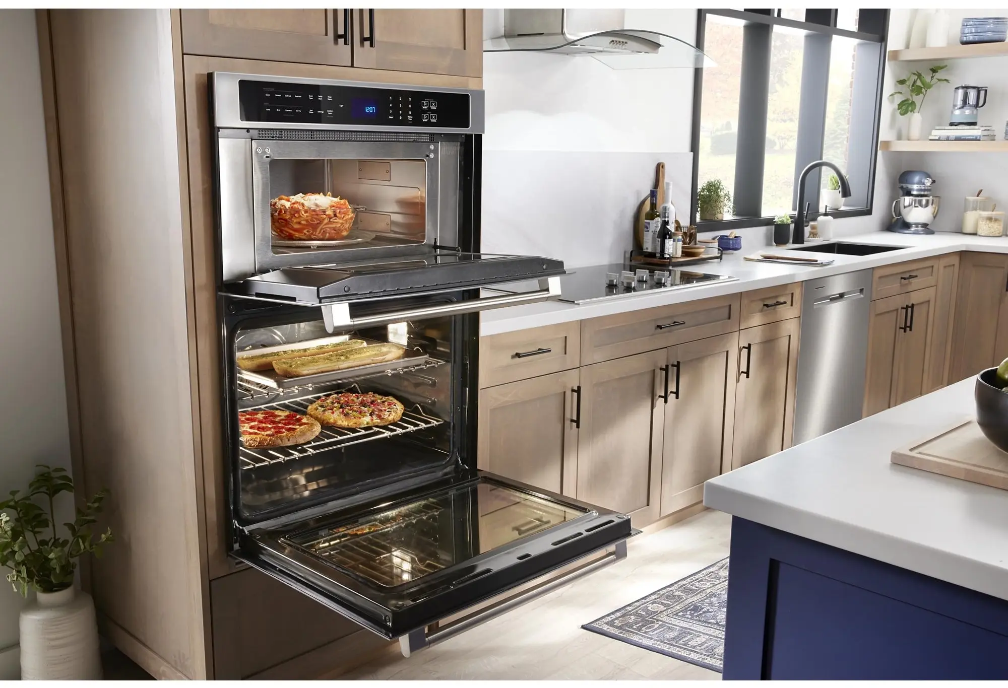 Maytag MOEC6030LZ 30 Inch Combination Wall Oven Fingerprint