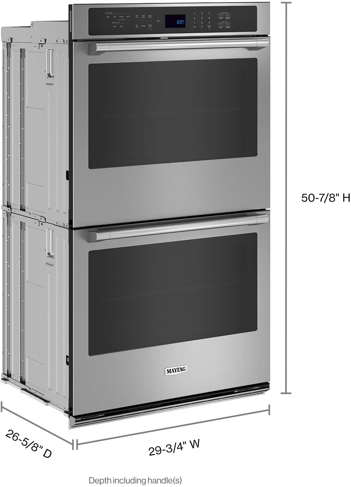 Maytag MOED6030LZ 30 Inch Double Electric Wall Oven Fingerprint