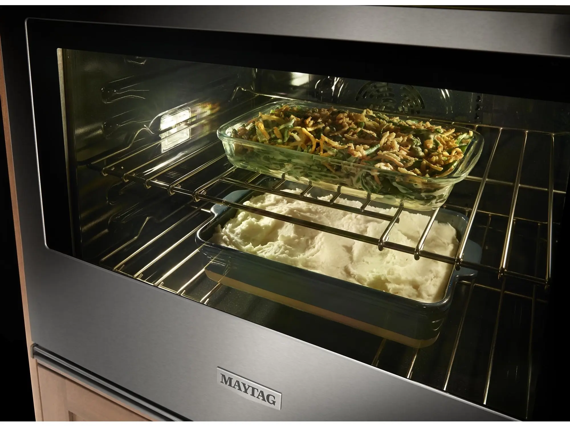 Maytag MOED6030LZ 30 Inch Double Electric Wall Oven Fingerprint