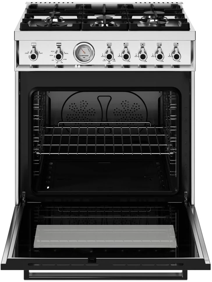 Bertazzoni PRO305GASXV Professional Series 30 Inch Range All Gas: Stainle...