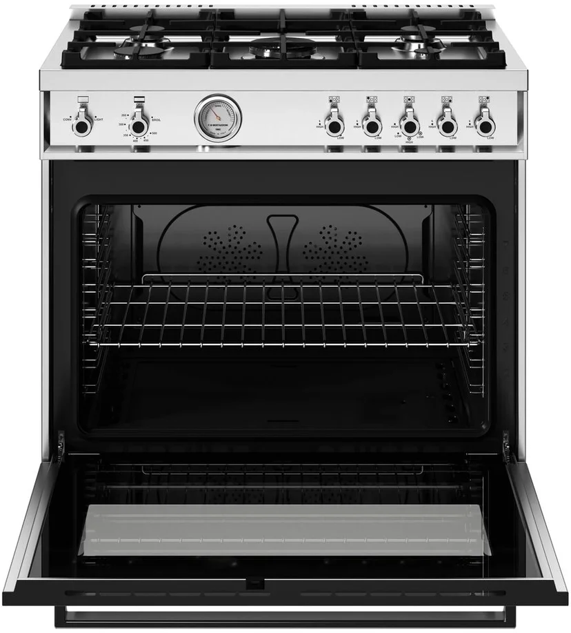 Bertazzoni PRO365GASXV Professional Series 36 Inch Range All Gas: Stainle...