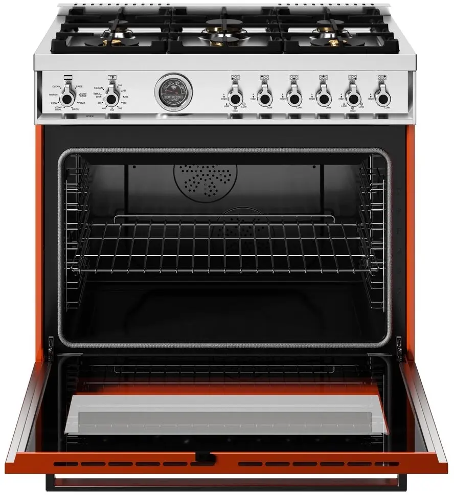 Bertazzoni PRO366BCFEPART Arancio Orange