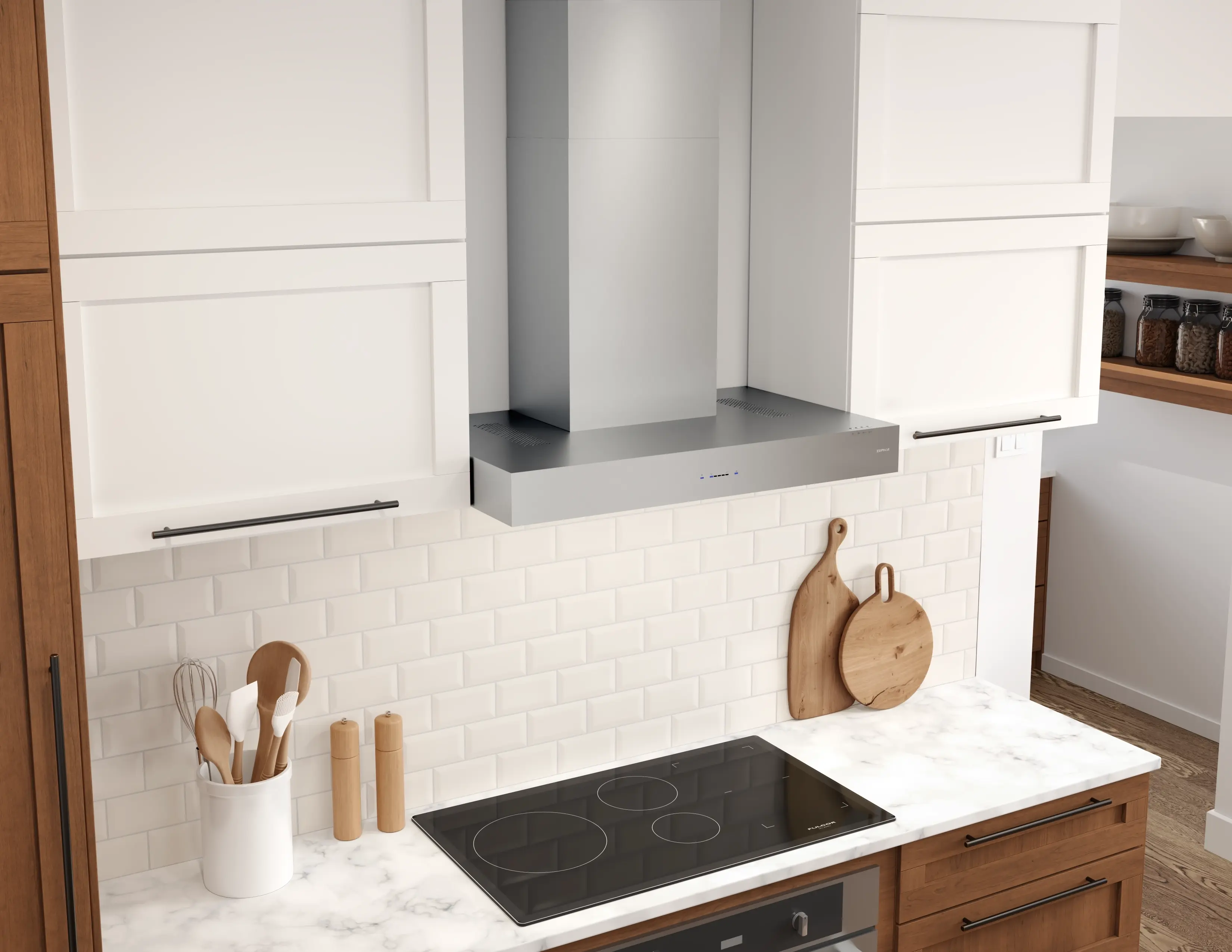 Zephyr ZRGM90BS 36 Inch, Stainless Steel
