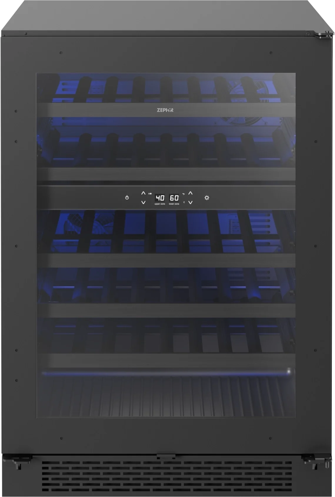 Zephyr 24" Panel Ready Dual Zone Wine Cooler - Thumbnail 3