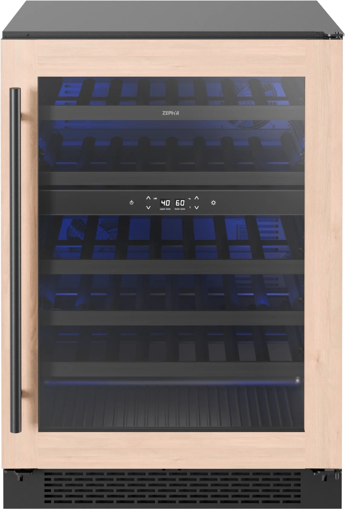 Zephyr 24" Panel Ready Dual Zone Wine Cooler
