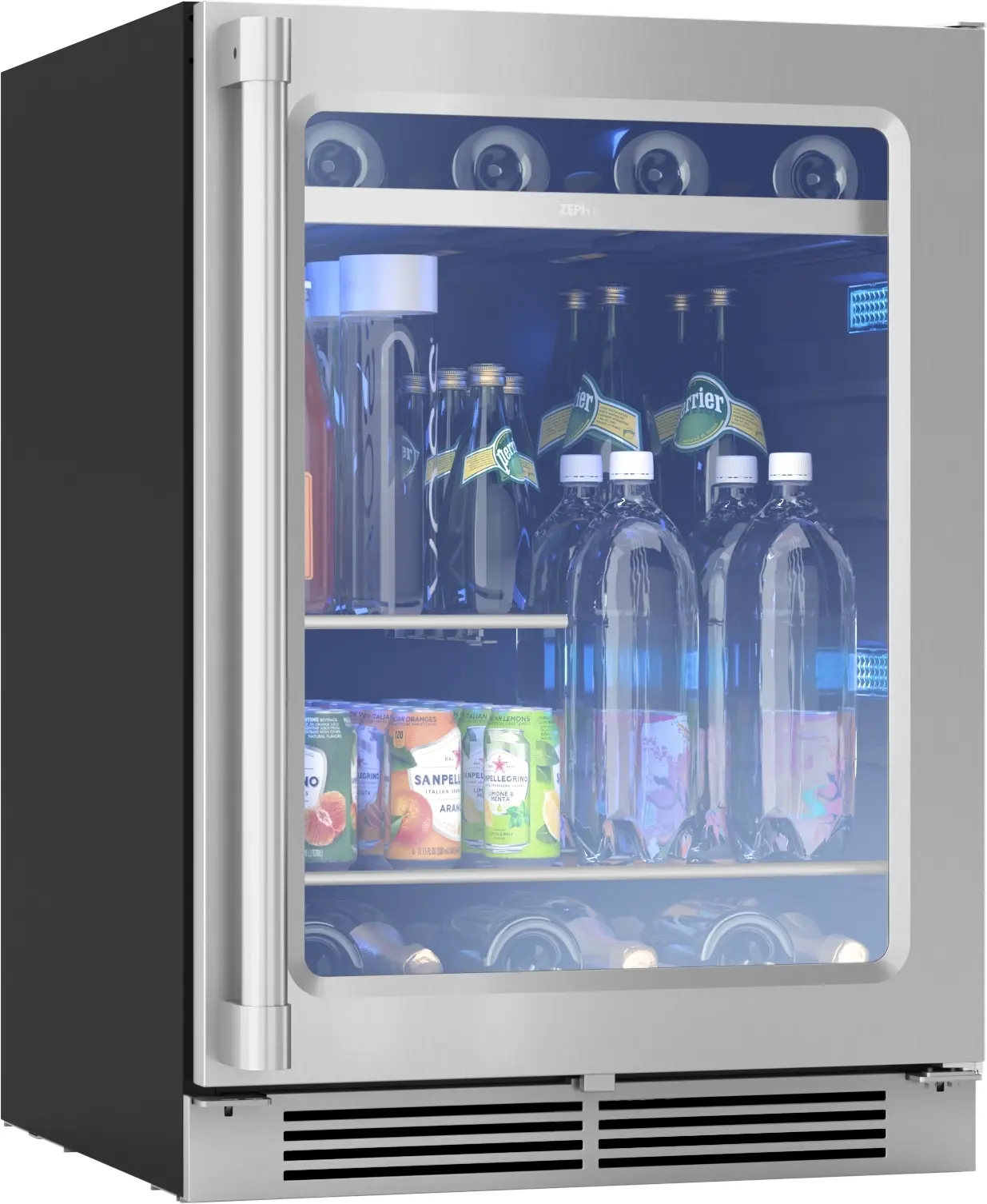Zephyr PRPB24C01AG Stainless Steel W/ Glass Door