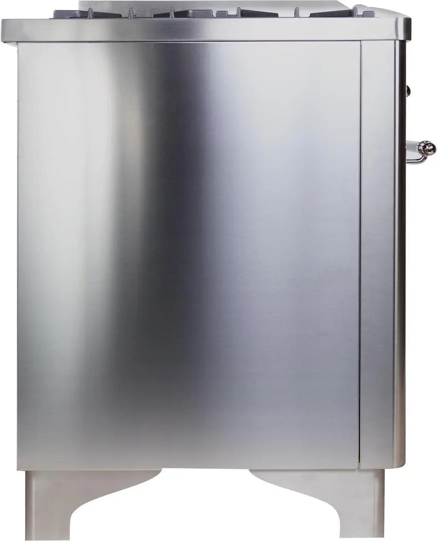 Ilve UM09FDNS3SSCLP Liquid Propane In Stainless Steel W/ Chrome Trim