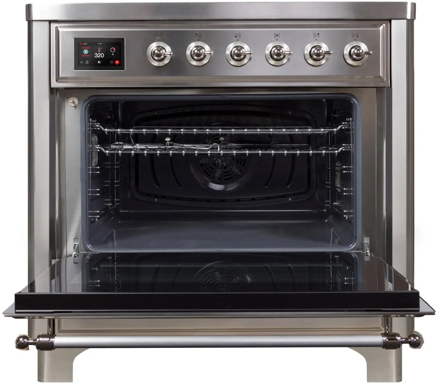 Ilve UMI09NS3SSC Stainless Steel W/ Chrome Trim