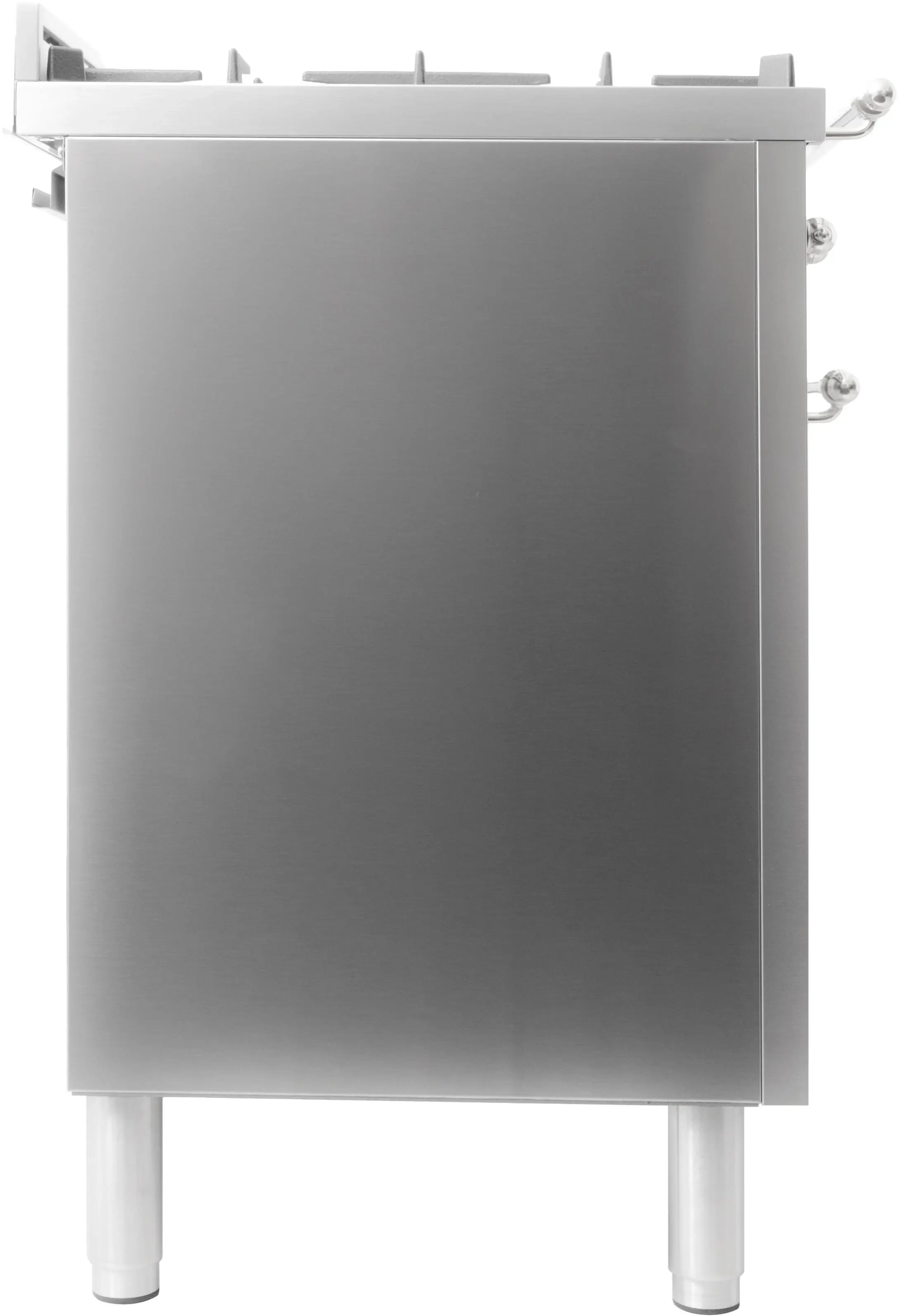 Ilve UPDN100FDMPIXLP Liquid Propane In Stainless Steel W/ Chrome Trim