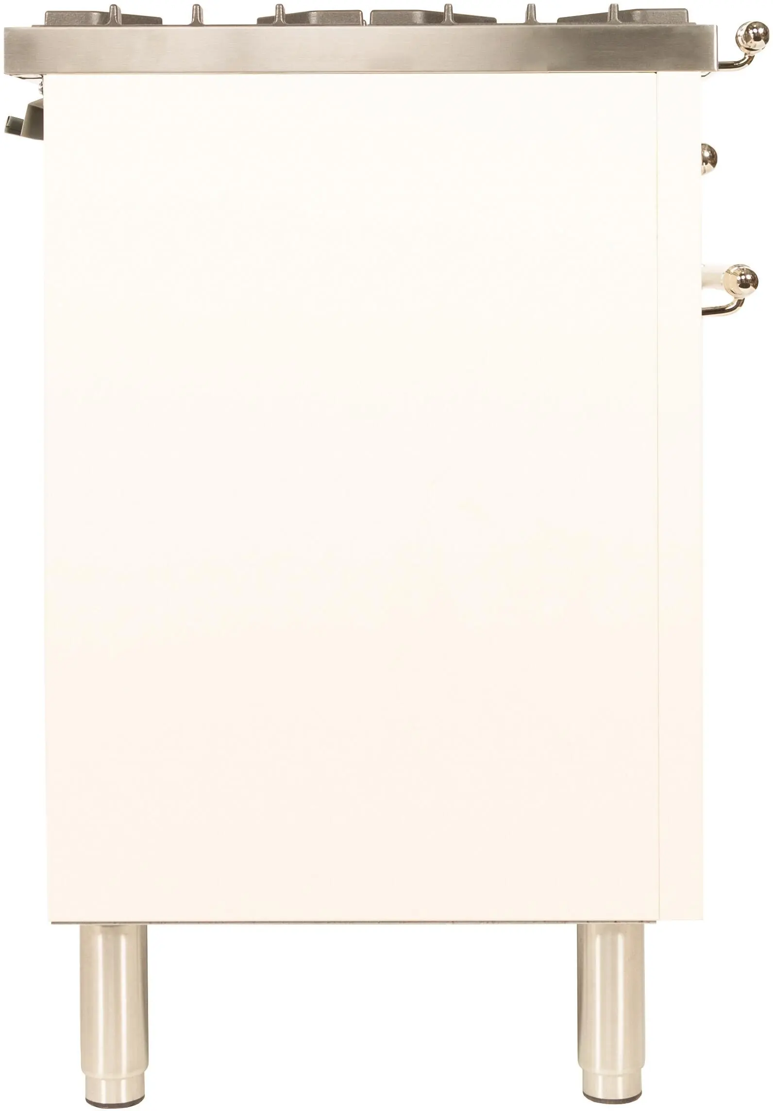 Ilve UPN120FDMPALP Liquid Propane In Antique White W/ Brass Trim