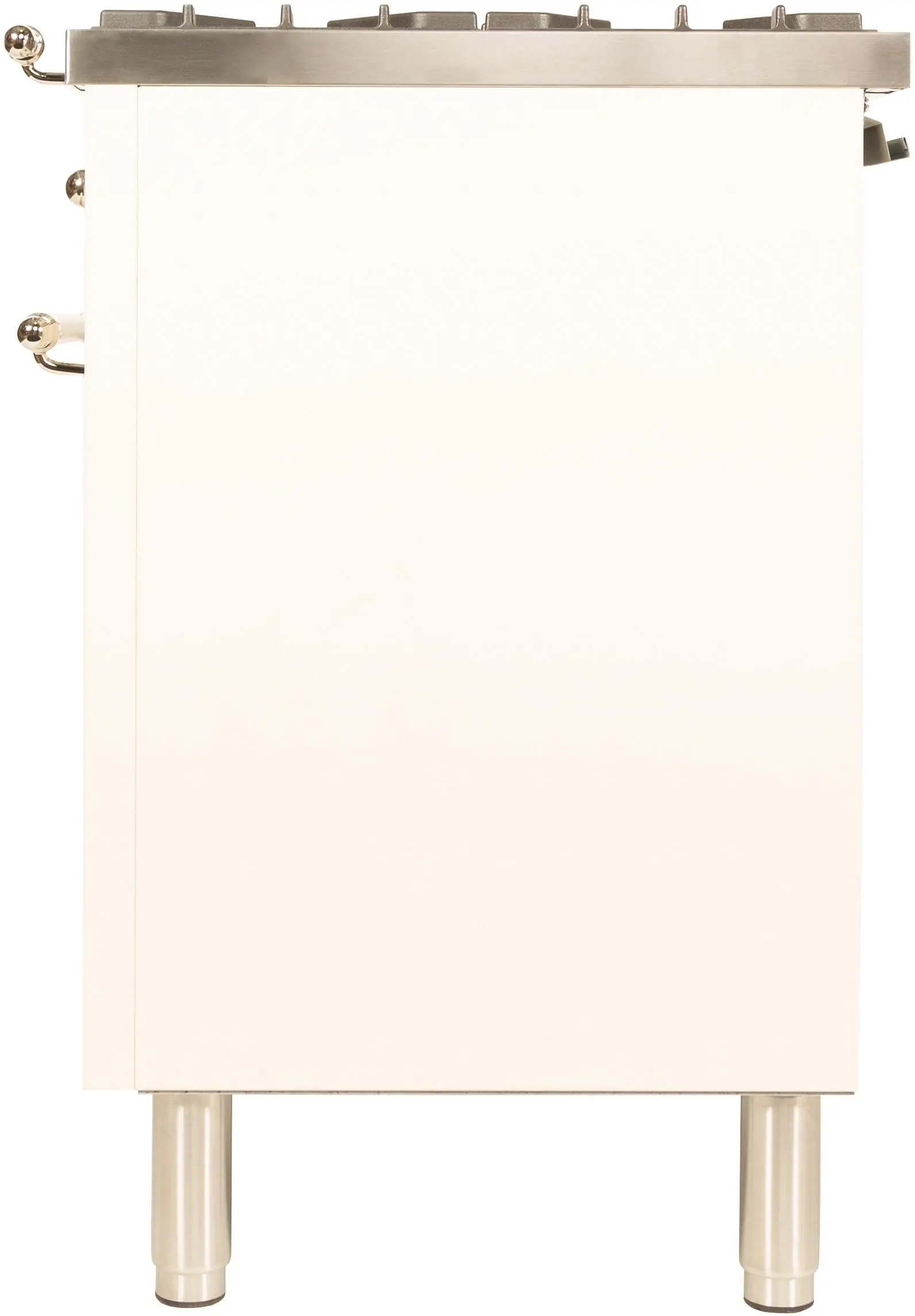 Ilve UPN120FDMPALP Liquid Propane In Antique White W/ Brass Trim
