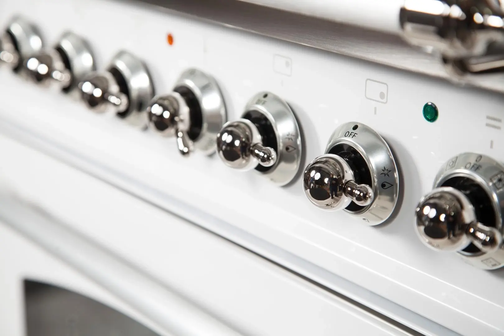 Ilve UPN120FDMPBXLP Liquid Propane In White W/ Chrome Trim
