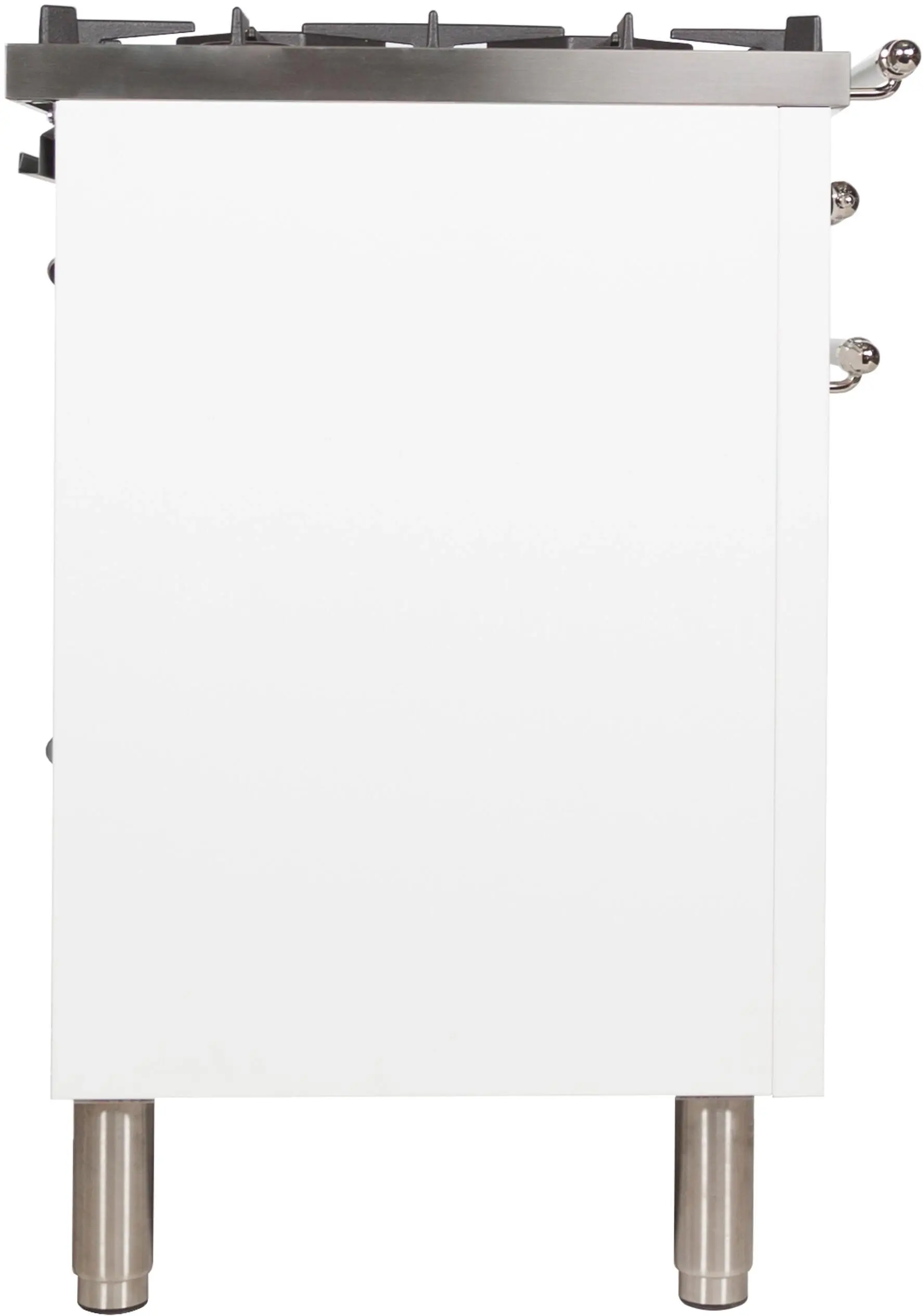 Ilve UPN120FDMPBXLP Liquid Propane In White W/ Chrome Trim