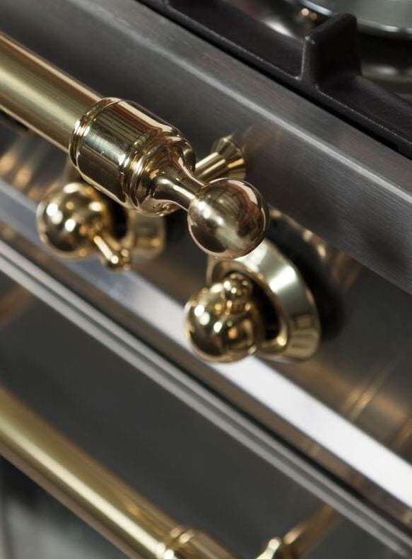 Ilve UPN60DMPILP Liquid Propane In Stainless Steel W/ Brass Trim