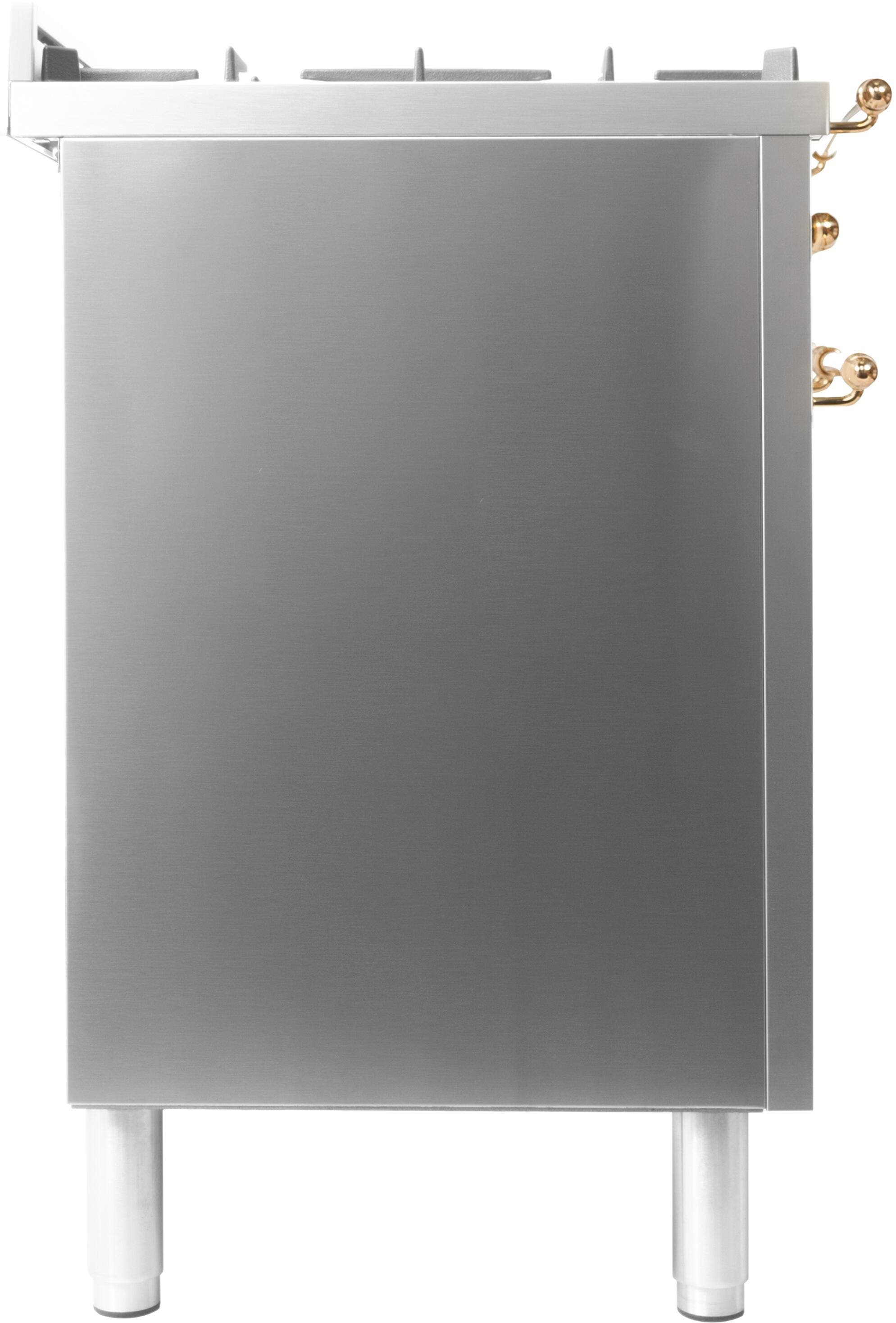 Ilve UPN60DMPILP Liquid Propane In Stainless Steel W/ Brass Trim