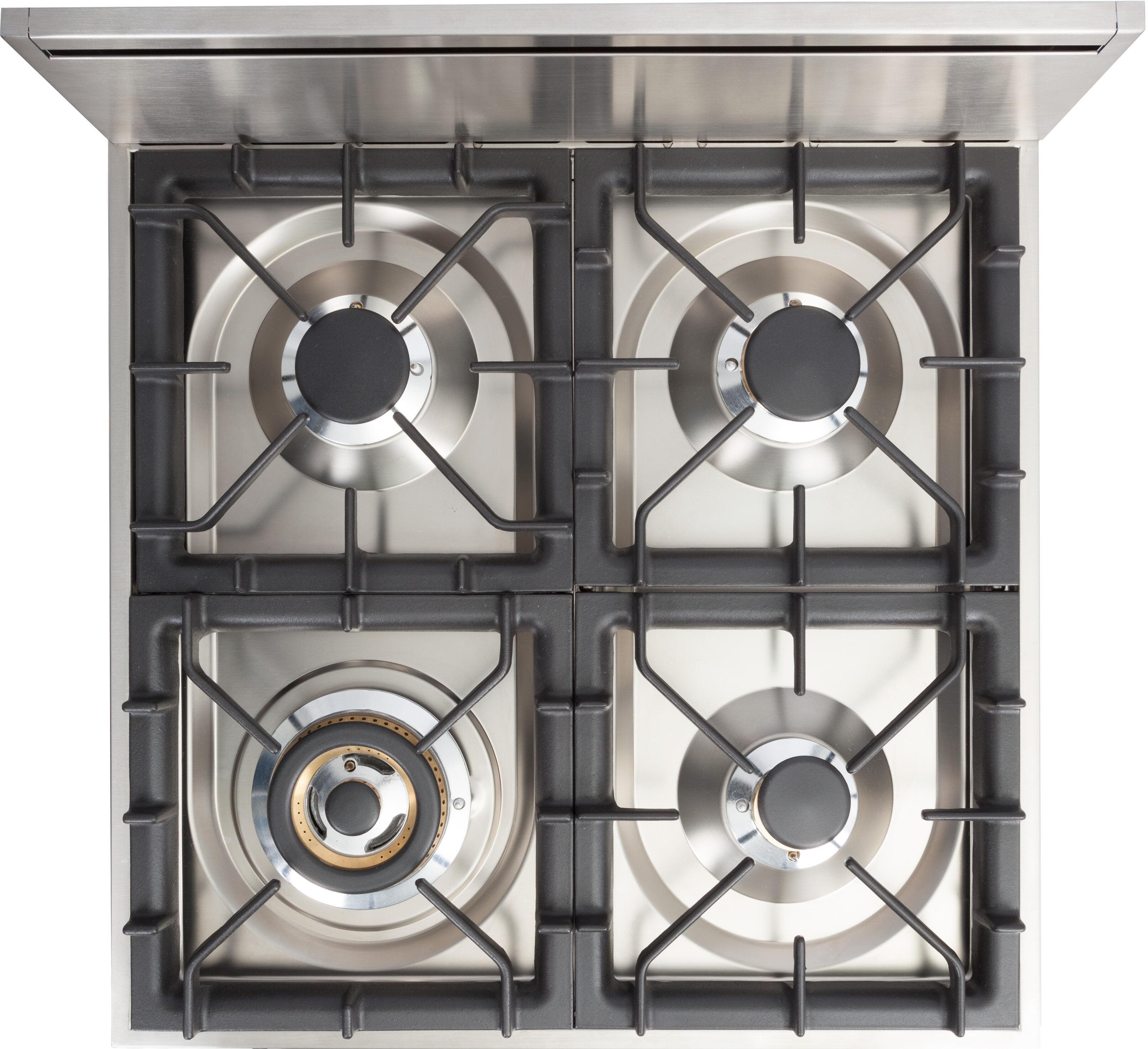 Ilve UPN60DVGGI Stainless Steel