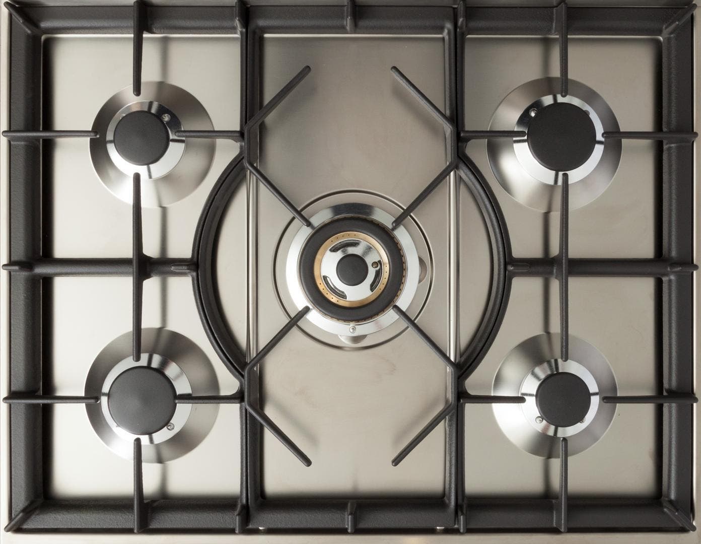 Ilve UPN76DVGGVS Emerald Green, Brass Trim