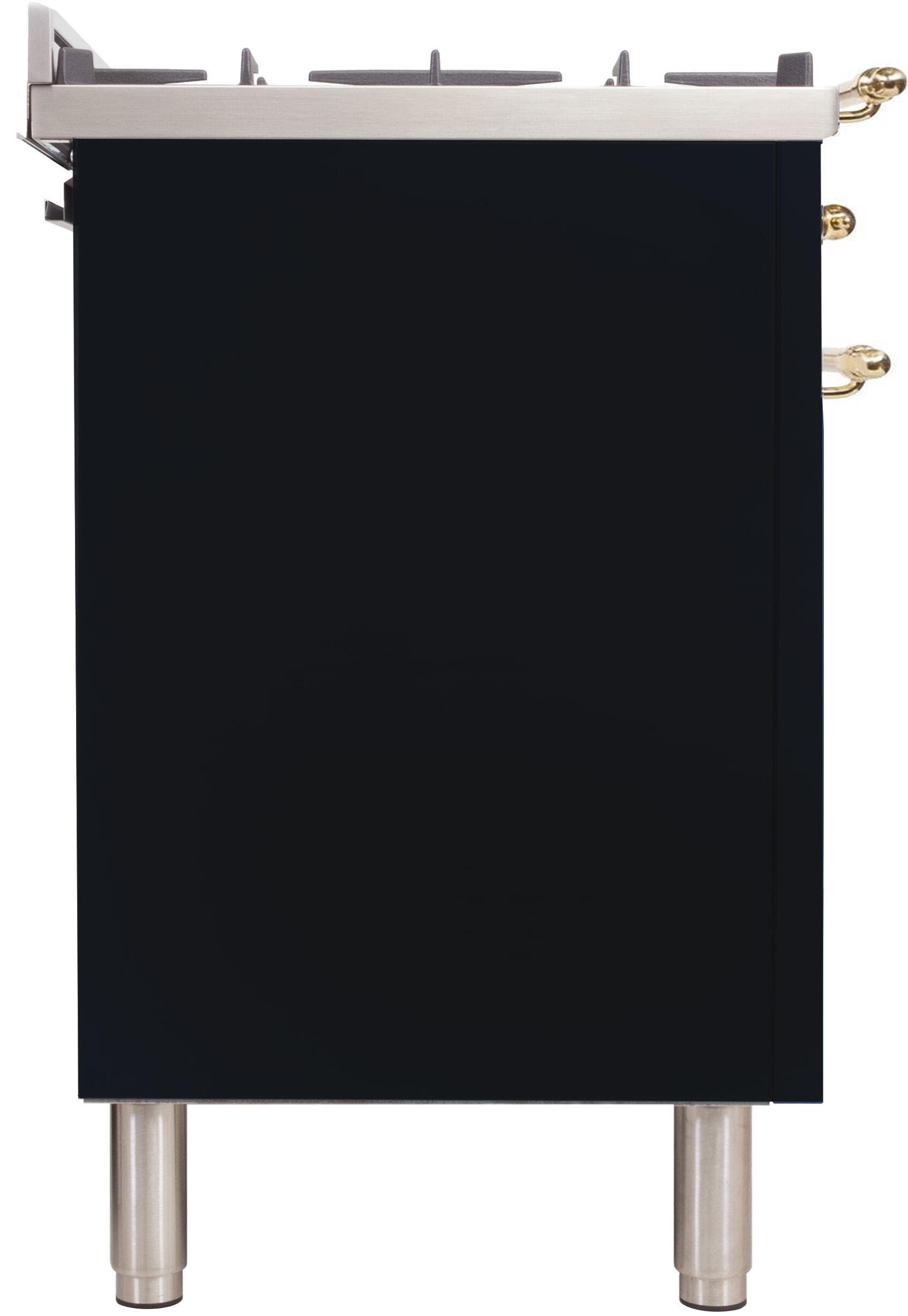 Ilve UPN90FDVGGN Gloss Black