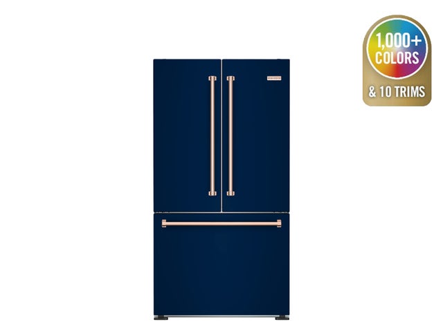 Bluestar FBFD361PB 36 Inch Freestanding Refrigerator with Bottom Free...