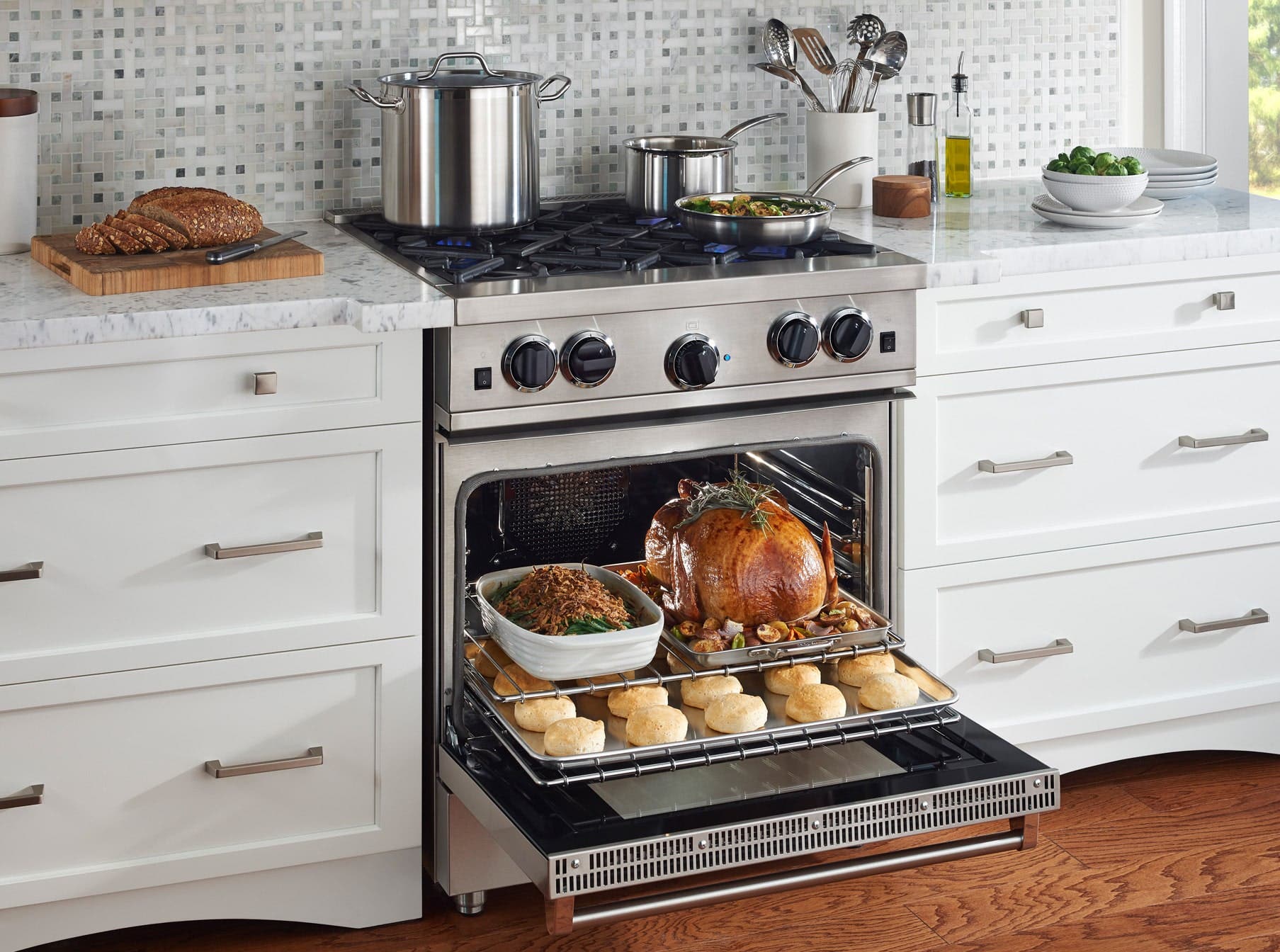 Bluestar RCS36SBV2LPLT Stainless Steel, Plated Trim, Liquid Propane