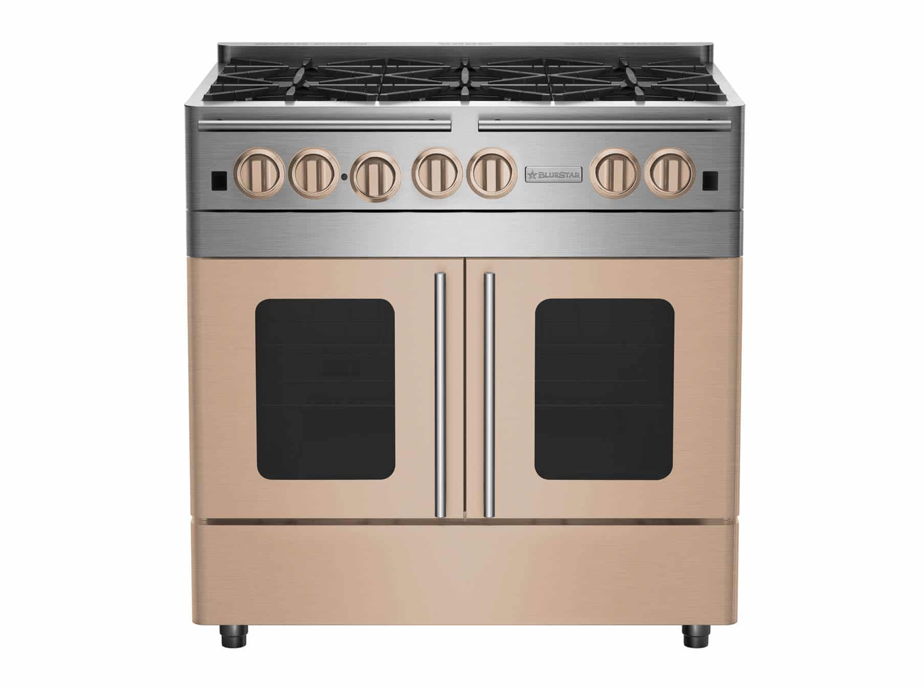 Bluestar RNB366BPMV2LCCPLT Custom Color Match, Liquid Propane, Plated Trim
