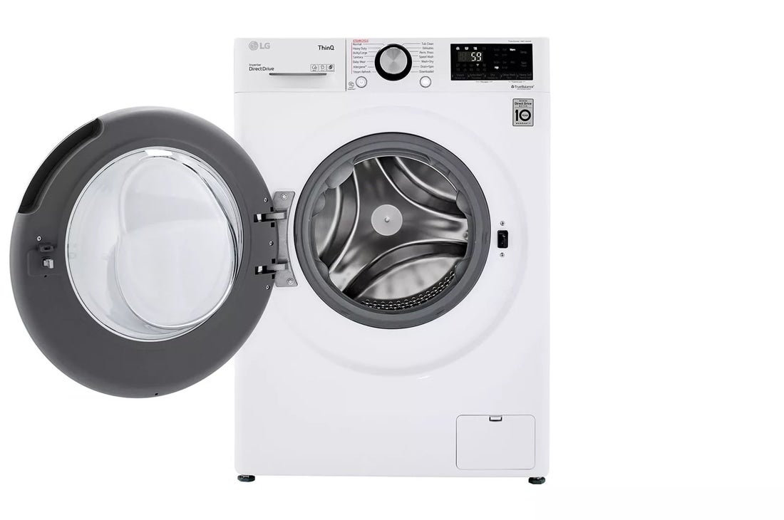 LG WM3555HWA 24 Inch Smart Front Load Washer/Dryer Combo White