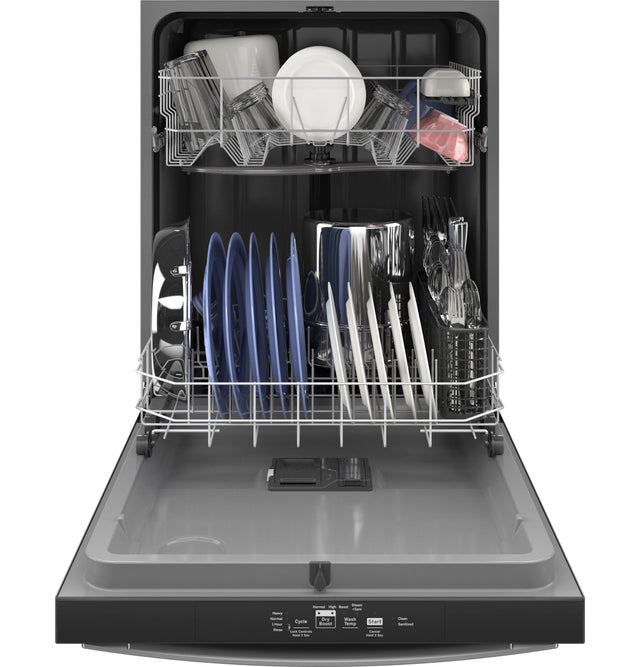 GE GDT535PYVFS Top Control with Plastic Interior Dishwasher with ...