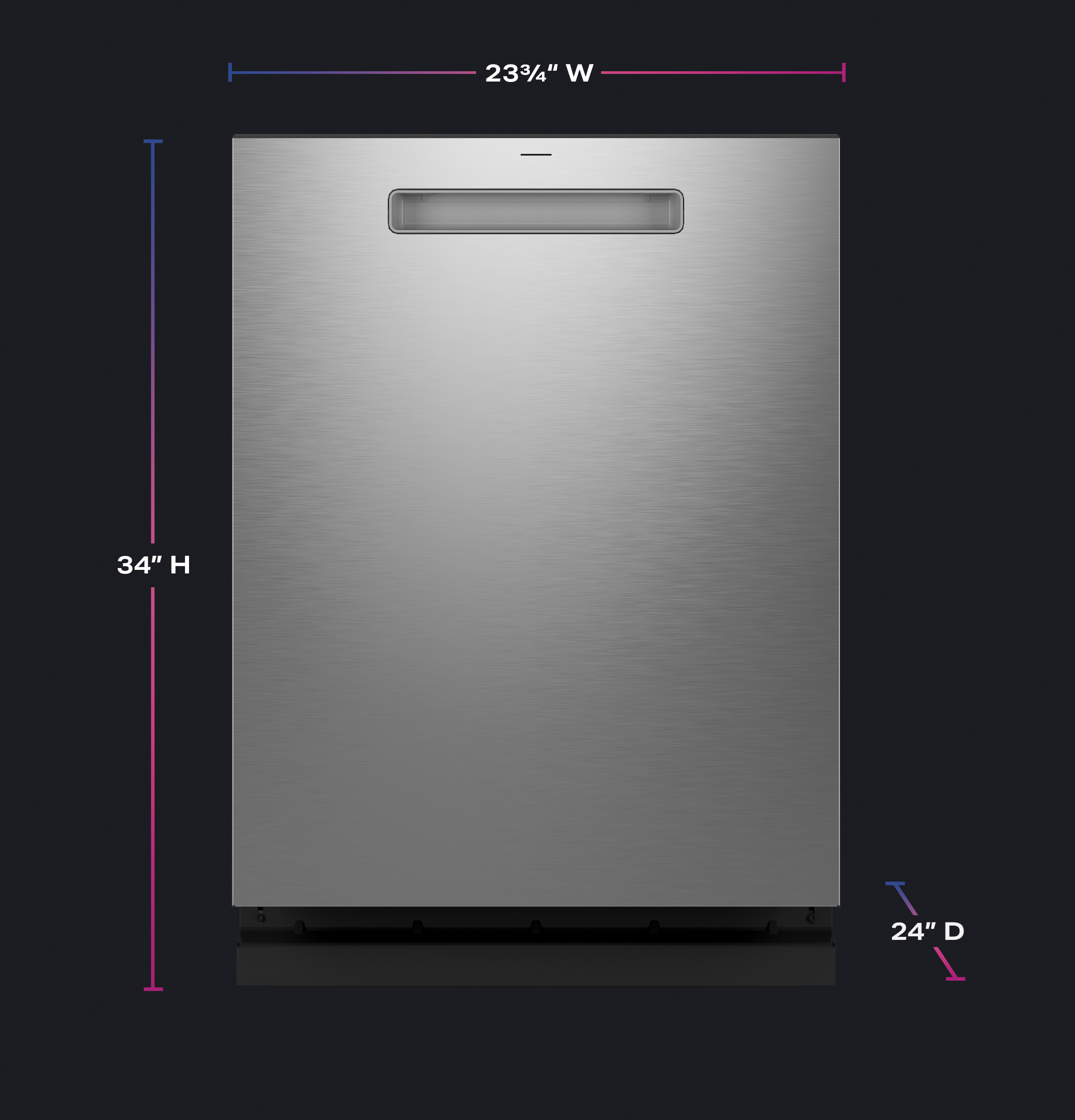 GE PDP715SYVFS Fingerprint Resistant Stainless