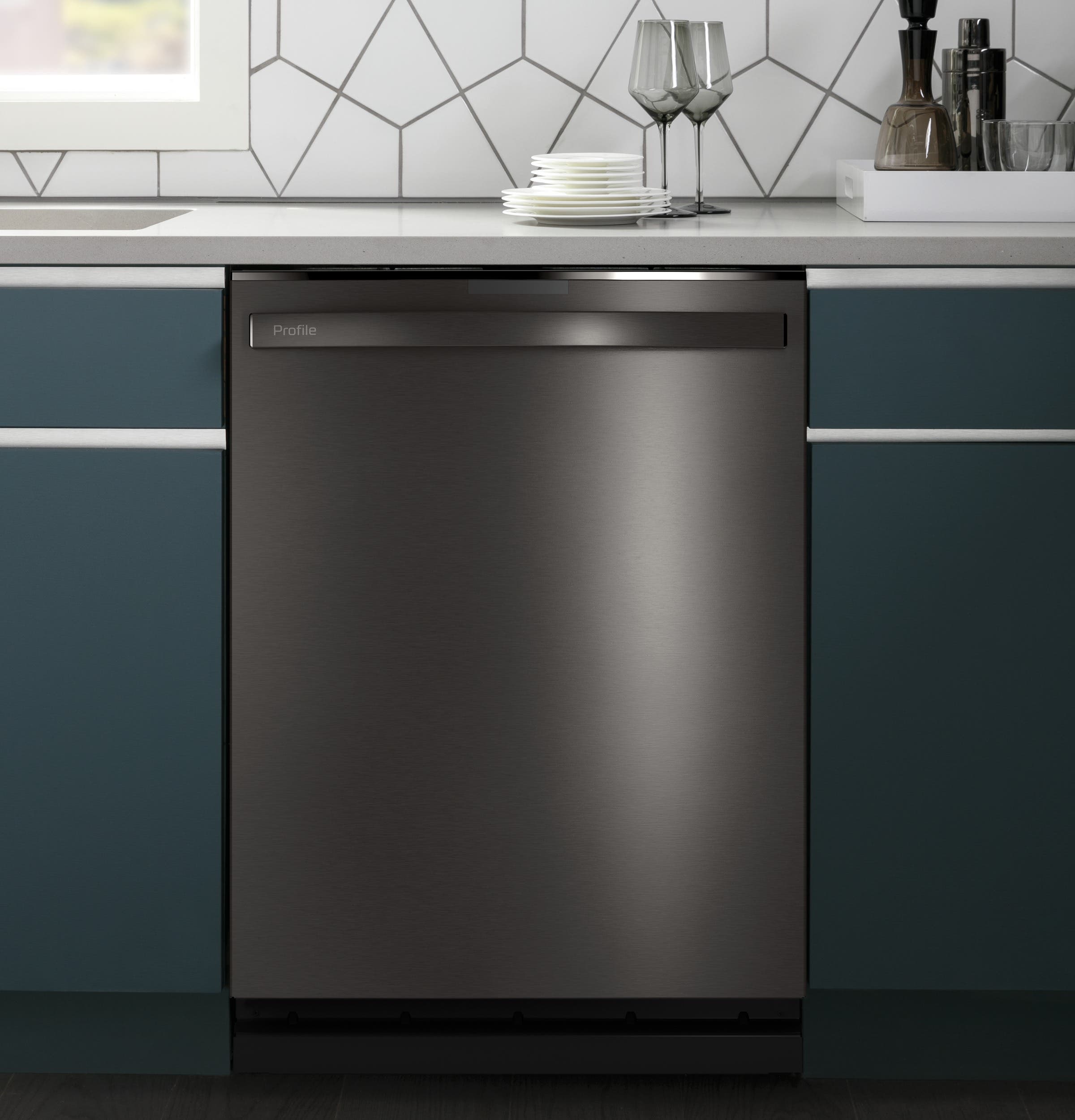 GE PDT715SBNTS Black Stainless Steel