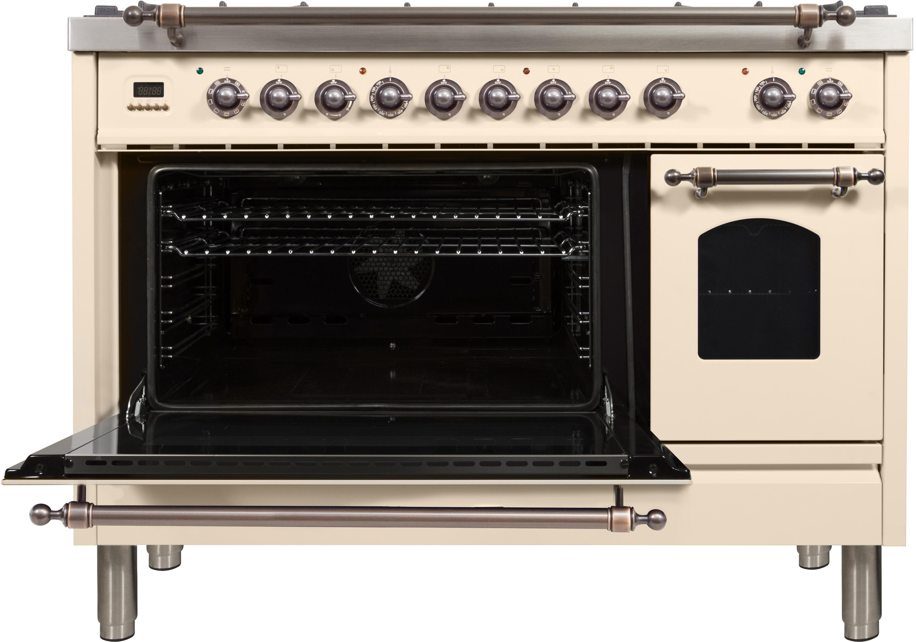 Ilve UPN120FDMPAYLP Liquid Propane In Antique White W/ Bronze Trim