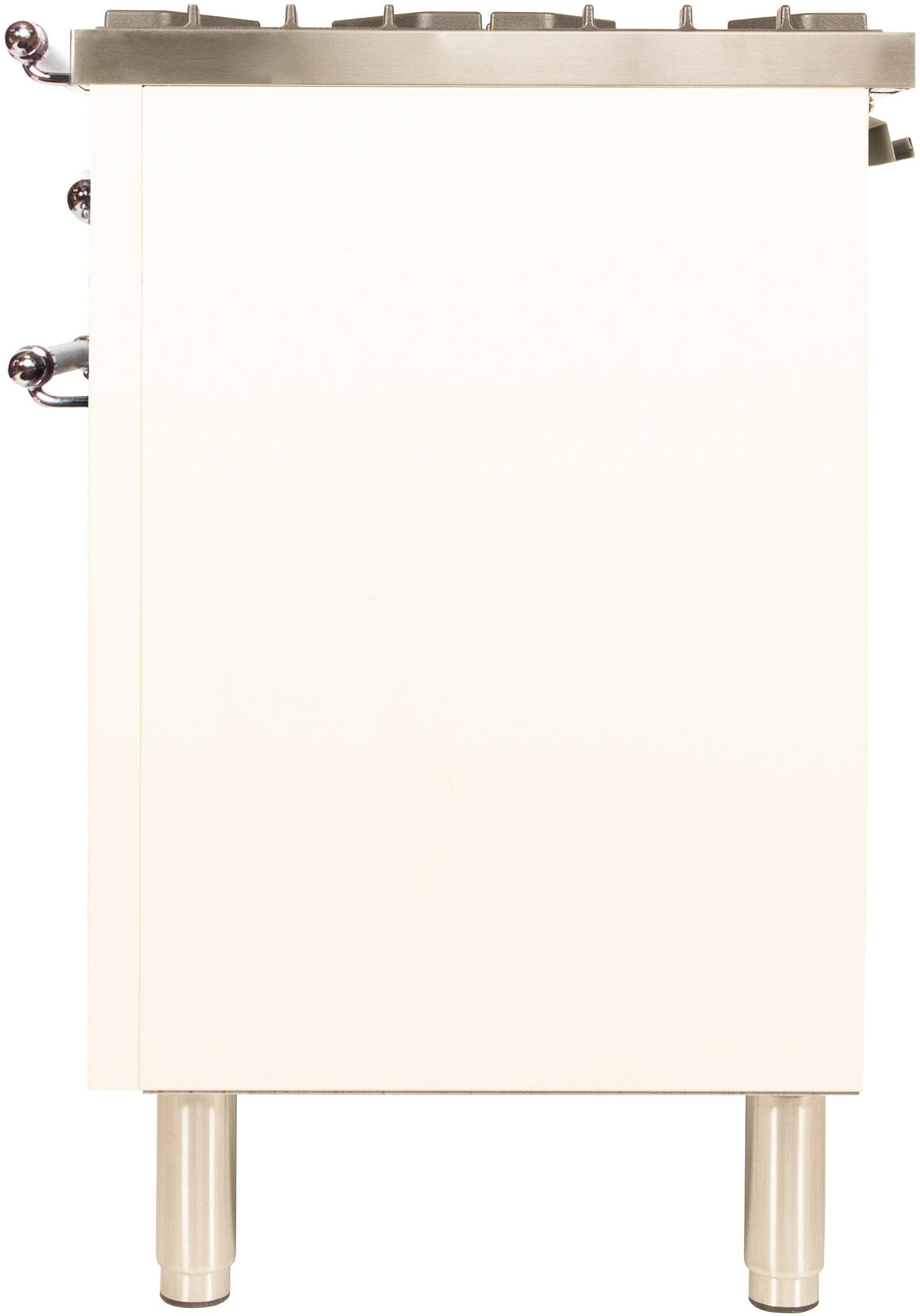 Ilve UPN76DMPAXLP Liquid Propane In Antique White W/ Chrome Trim