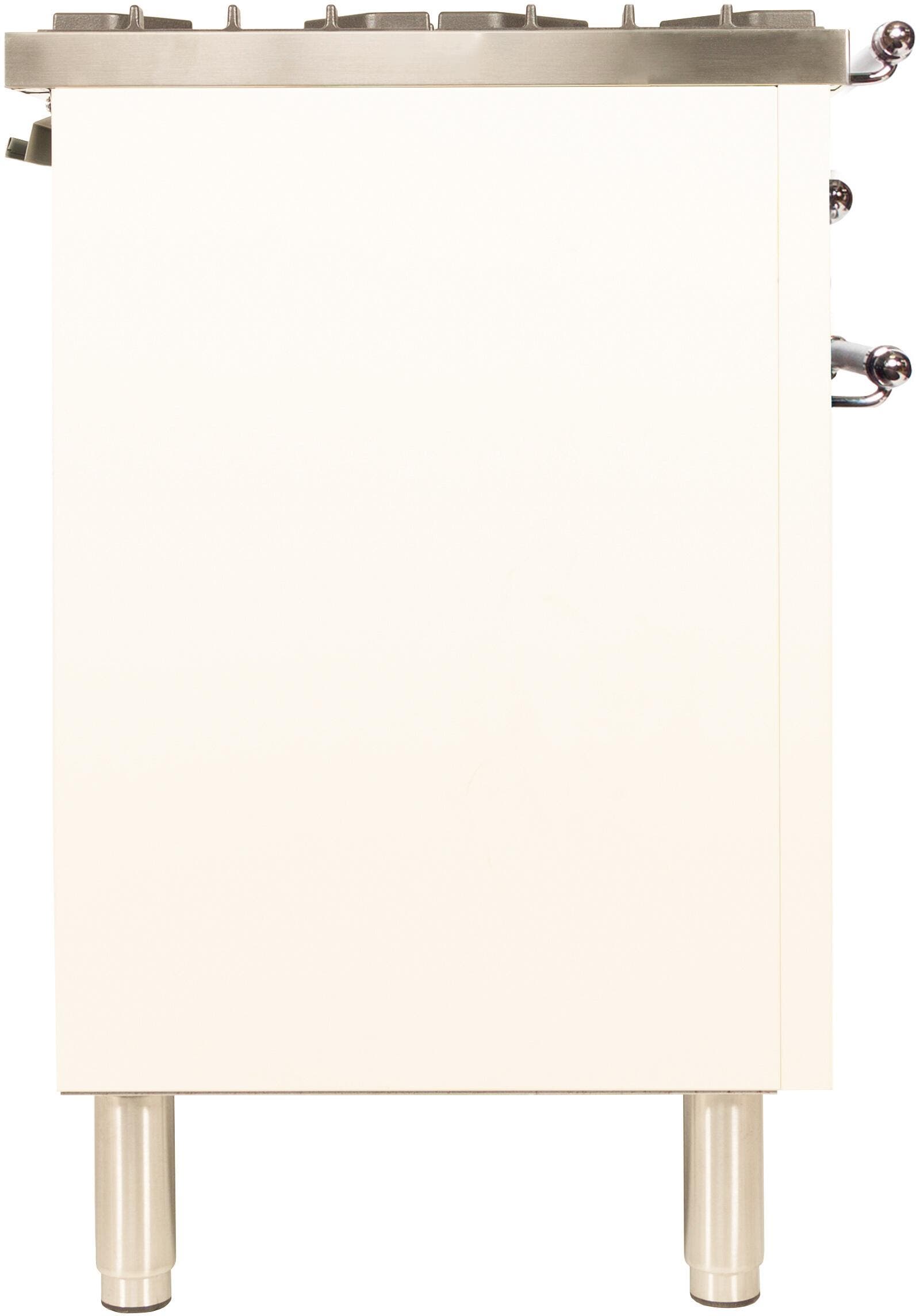 Ilve UPN76DMPAXLP Liquid Propane In Antique White W/ Chrome Trim