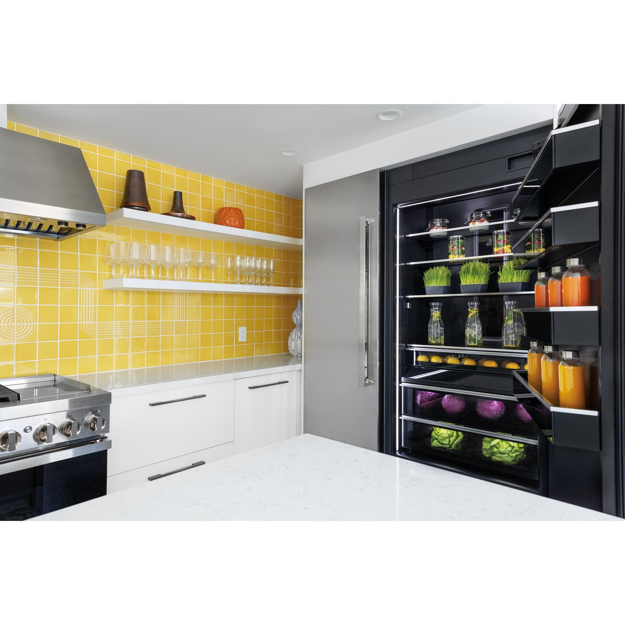 Jenn Air JDRP548HM Stainless Steel, Noir Style, Natural Gas