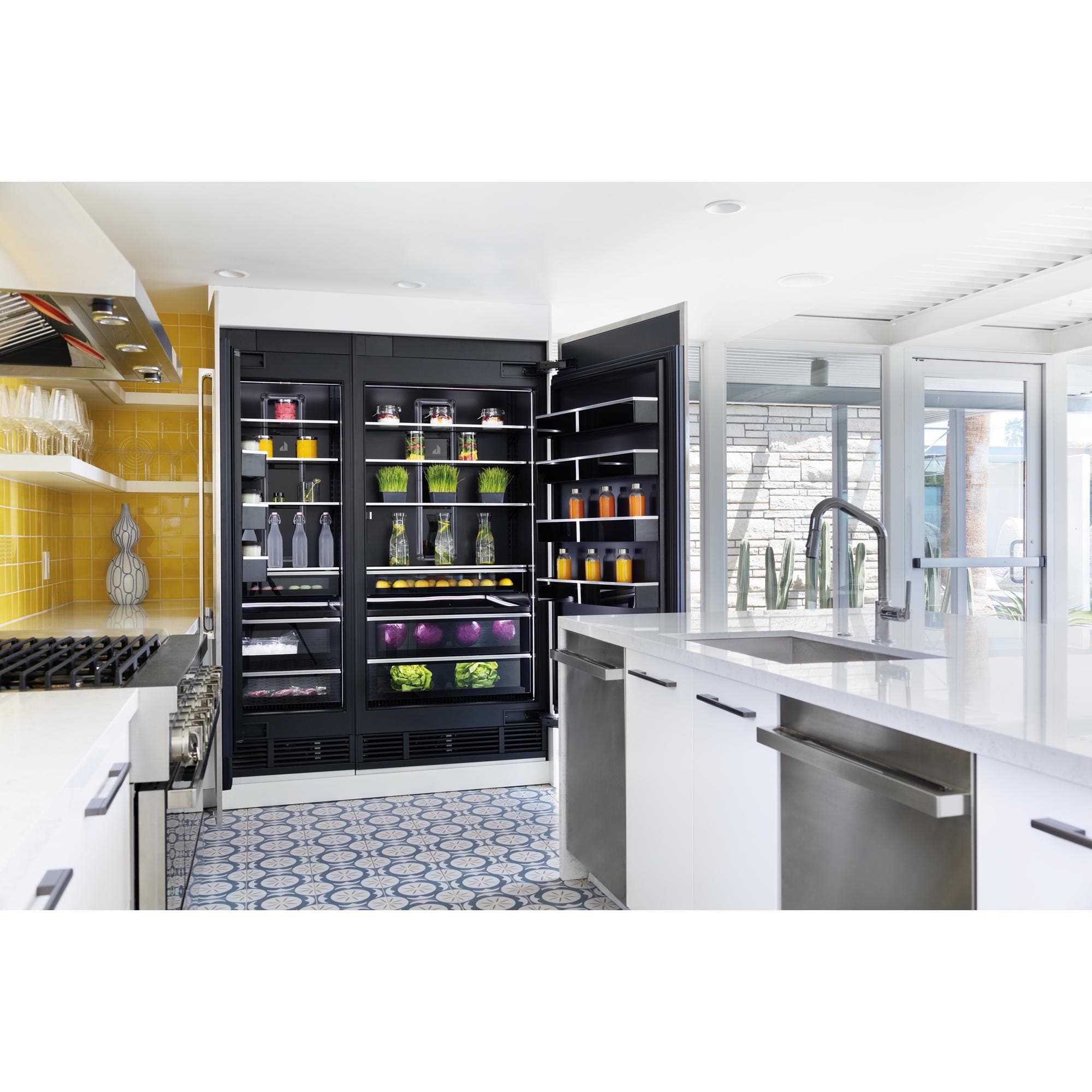 Jenn Air JDRP548HM Stainless Steel, Noir Style, Natural Gas