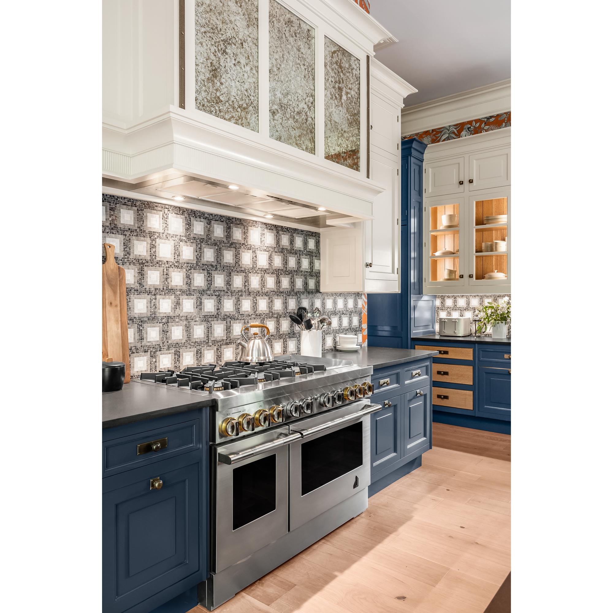 Jenn Air JDRP548HL 48 Inch Freestanding Dual Fuel Range Stainless