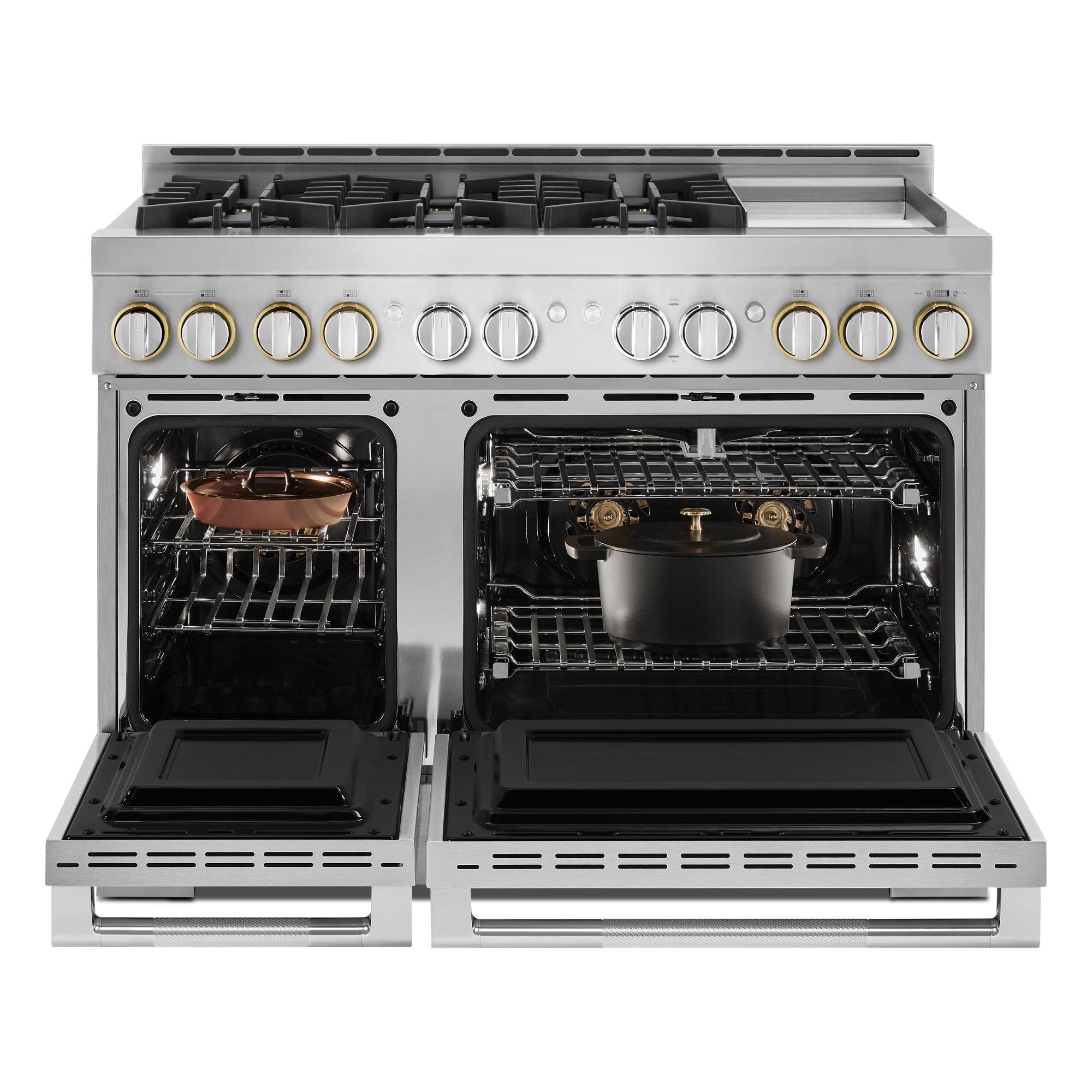 Jenn Air JGRP548HL Stainless Steel, Rise Style, Natural Gas