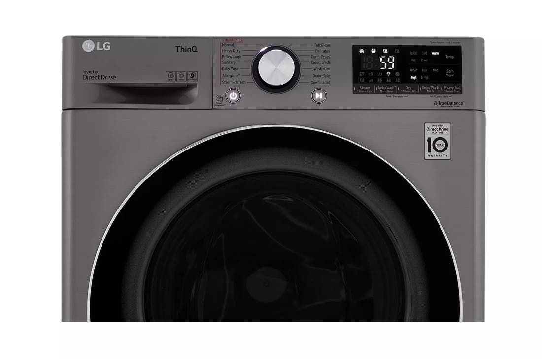 LG WM3555HVA Graphite Steel