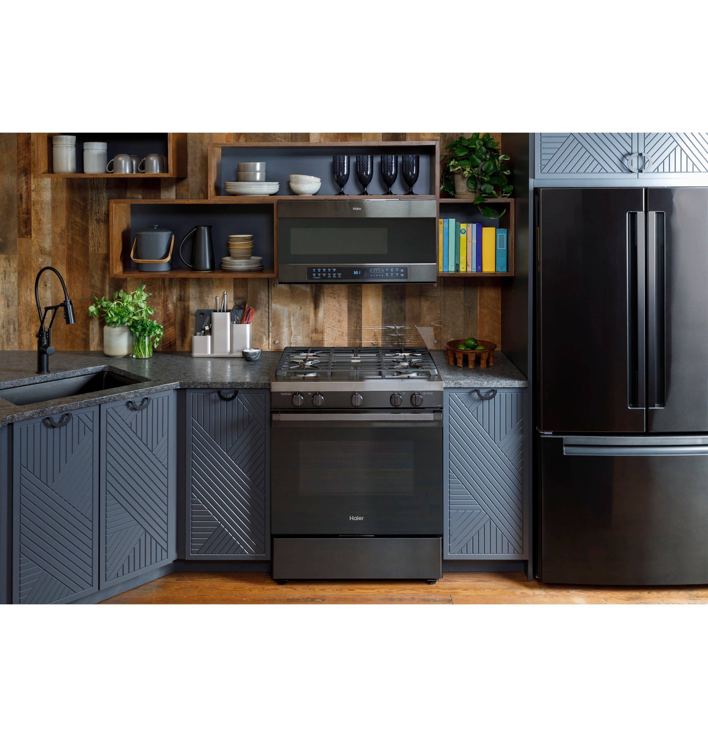 Haier QGSS740RNSS Stainless Steel, Natural Gas