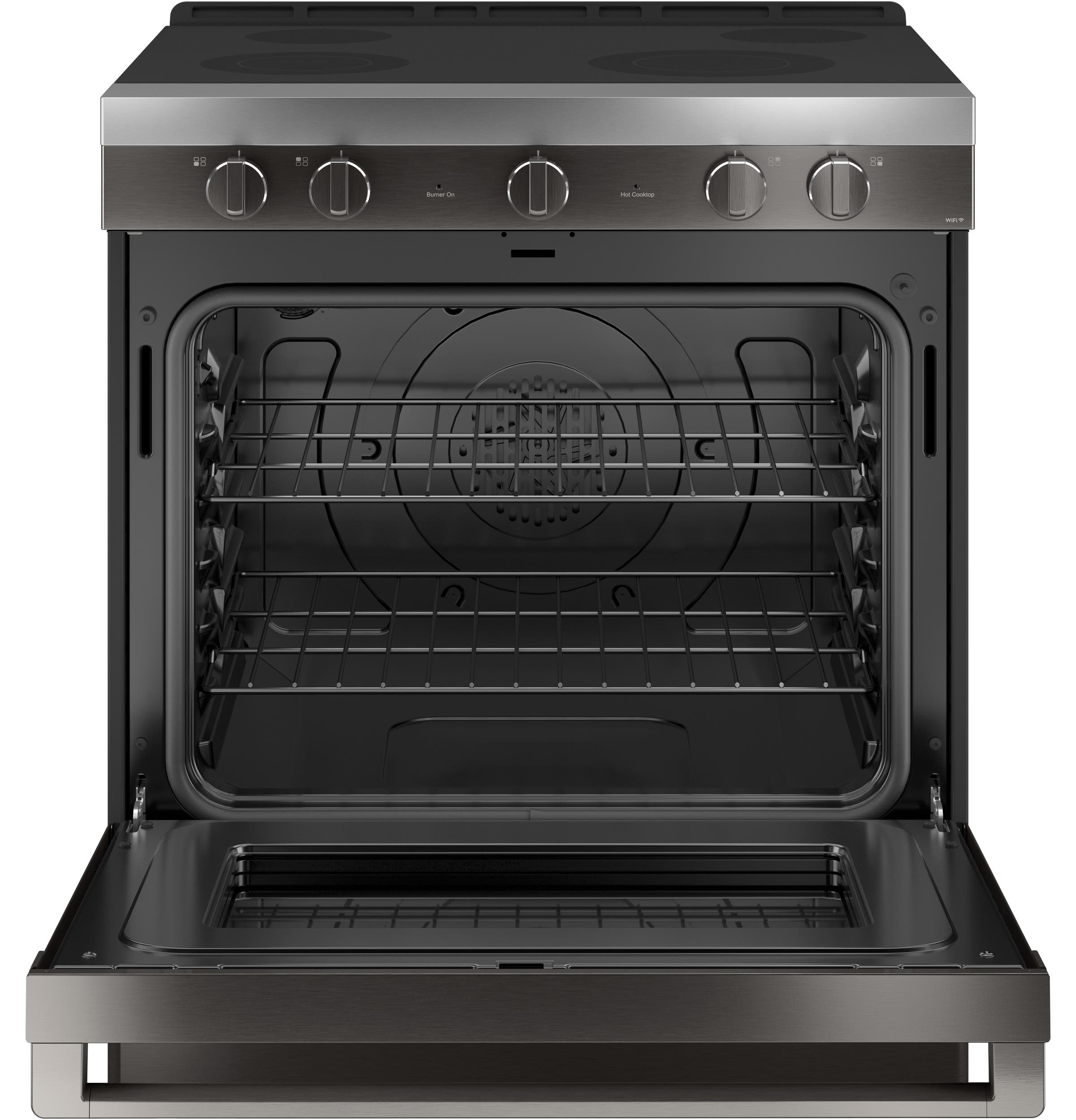 Haier QSS740BNTS Black Stainless Steel, Fingerprint Resistant