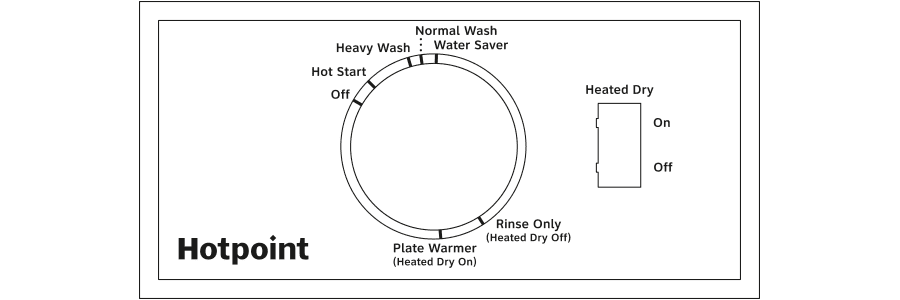 Hotpoint HDA2100HCC Bisque