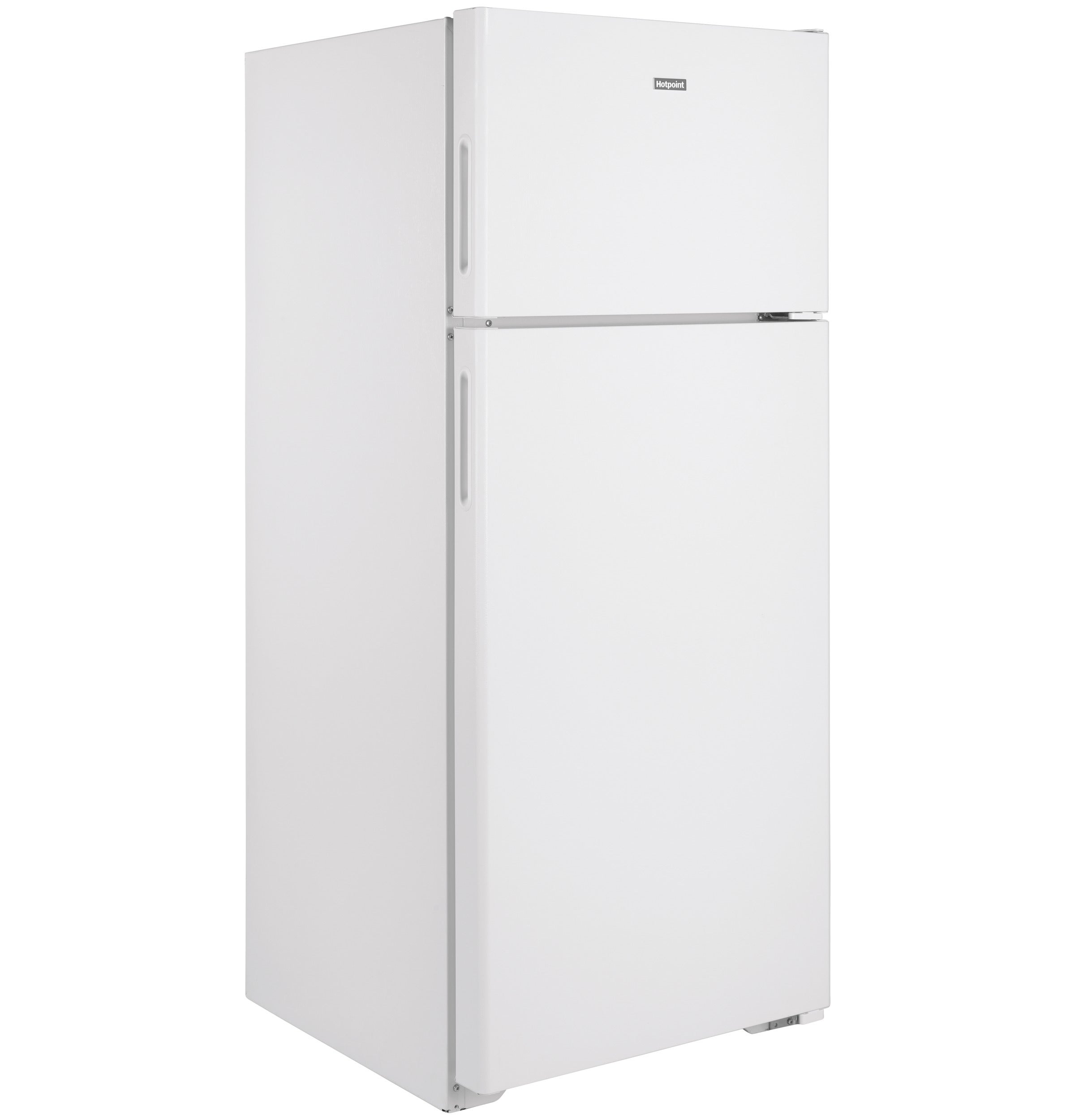 Hotpoint HPS18BTNRWW 17.5 Cu. Ft. Freestanding Recessed Handle Top ...