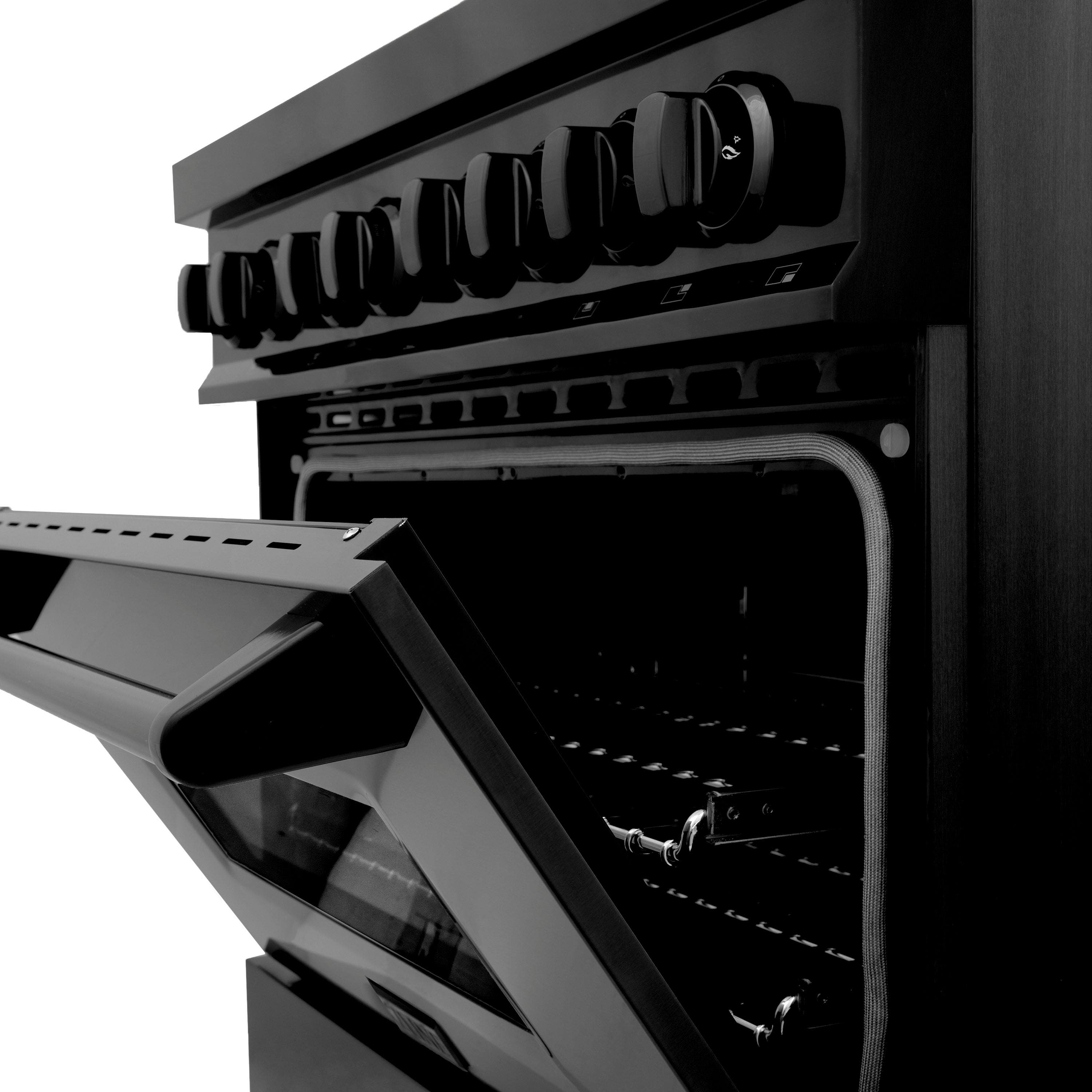 Zline RABBR36 Black Stainless Steel