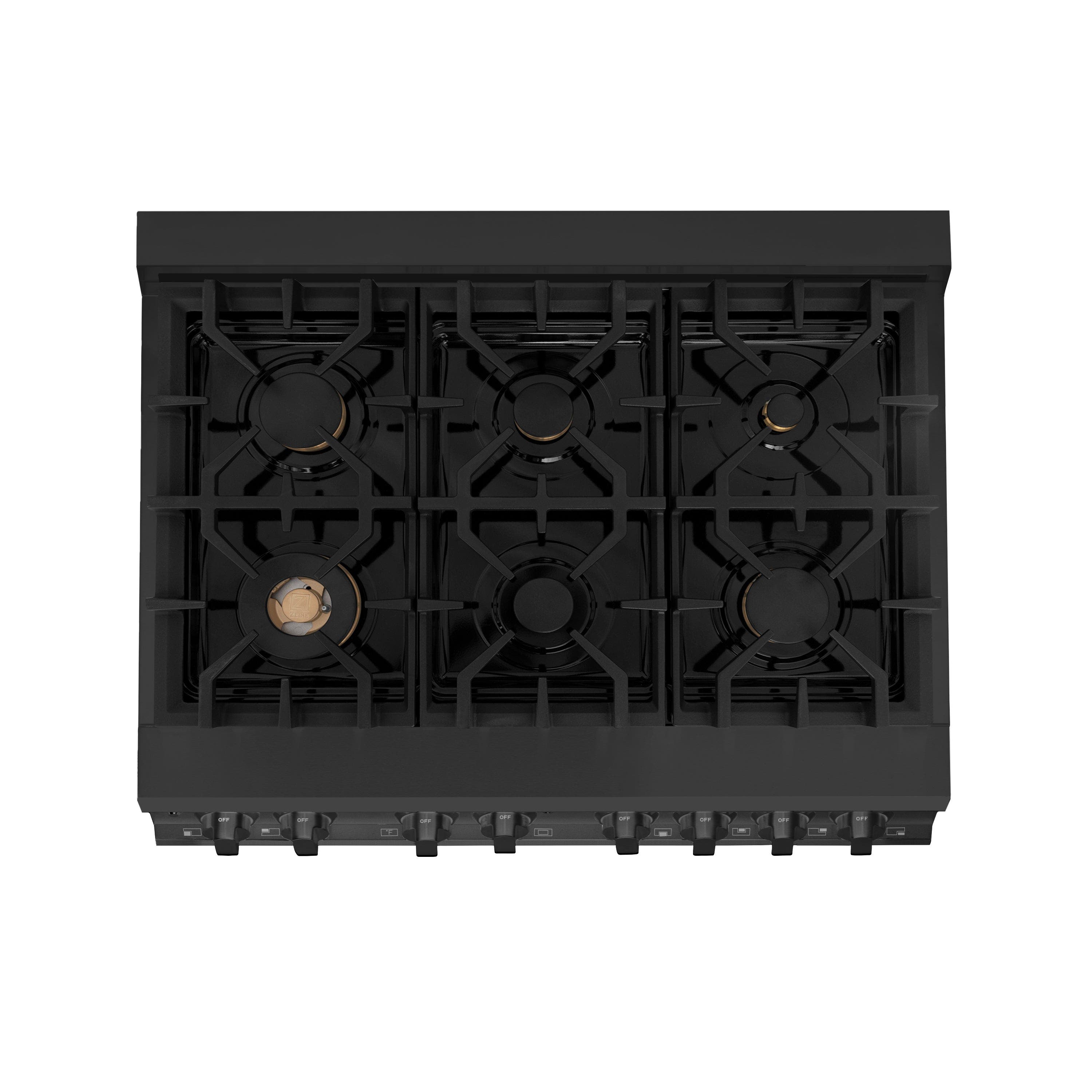 Zline RABBR36 Black Stainless Steel