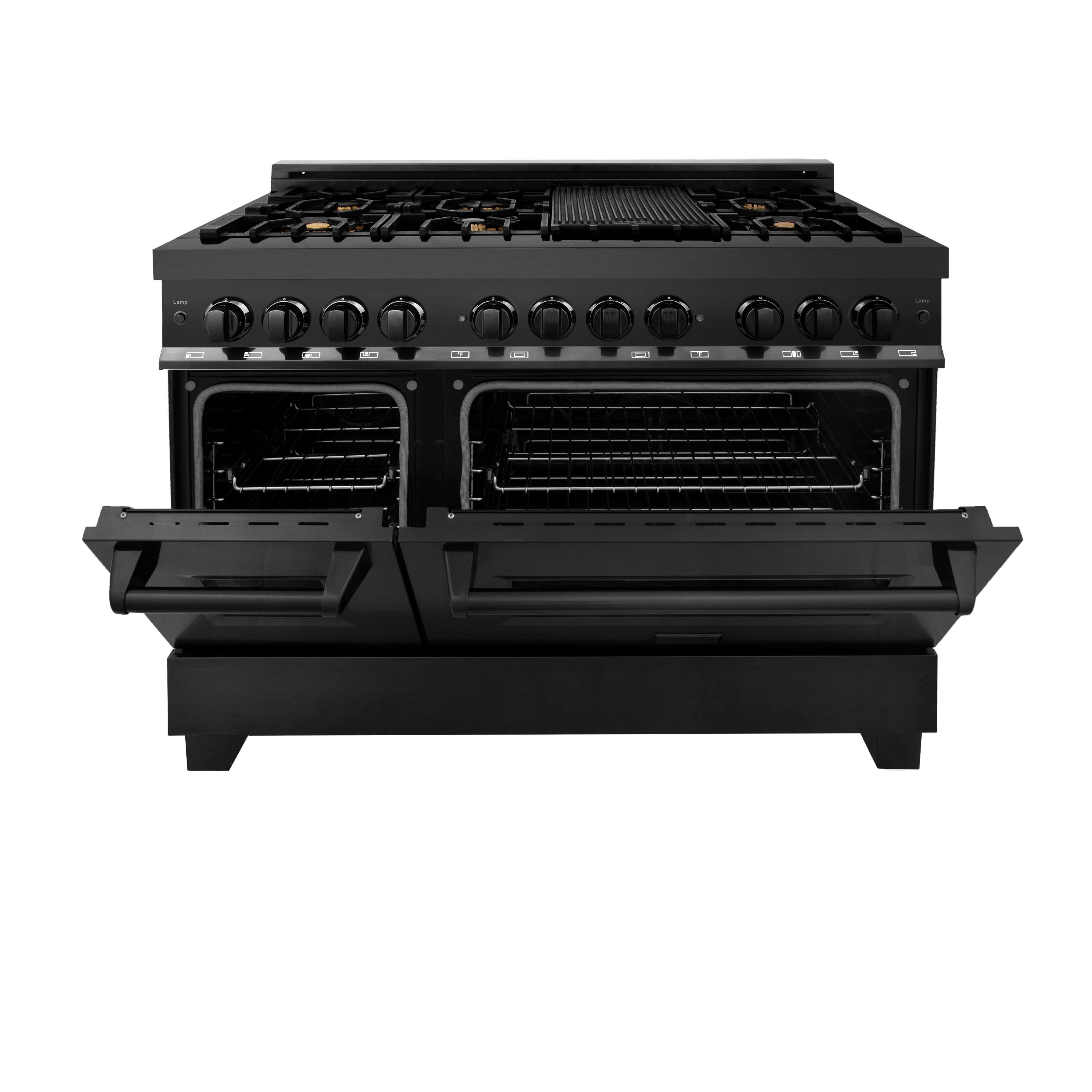 Zline RABBR48 Black Stainless Steel