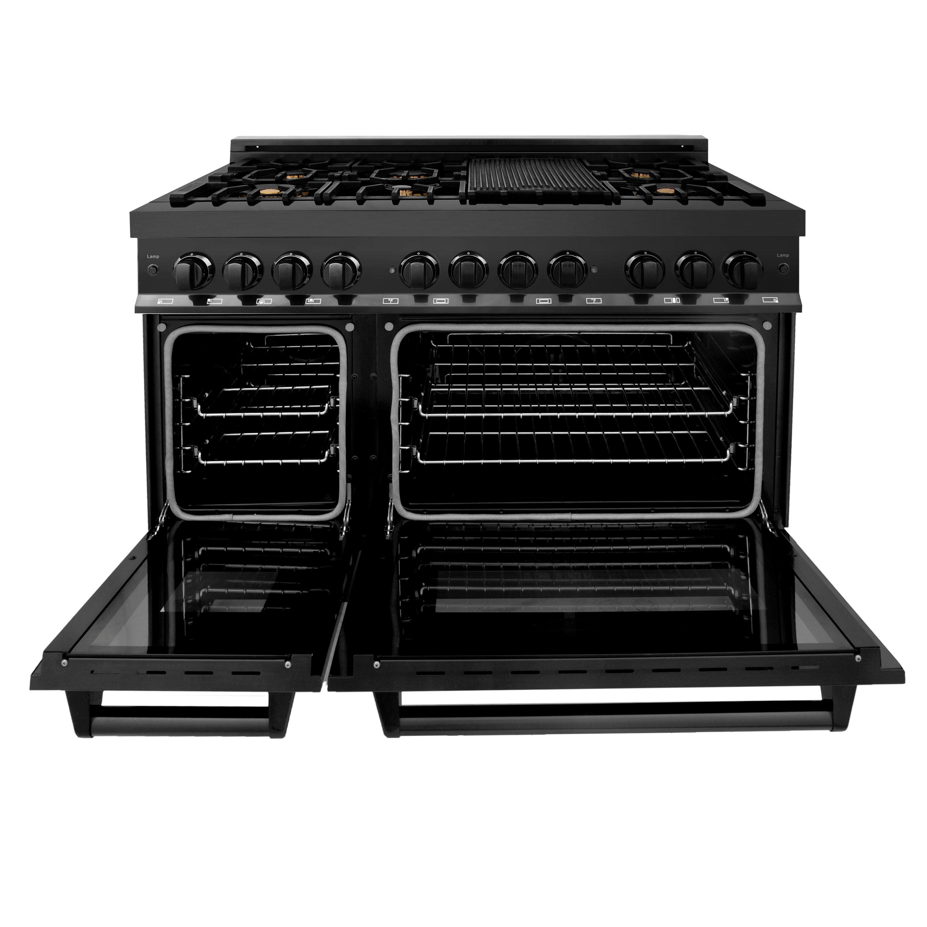 Zline RABBR48 Black Stainless Steel