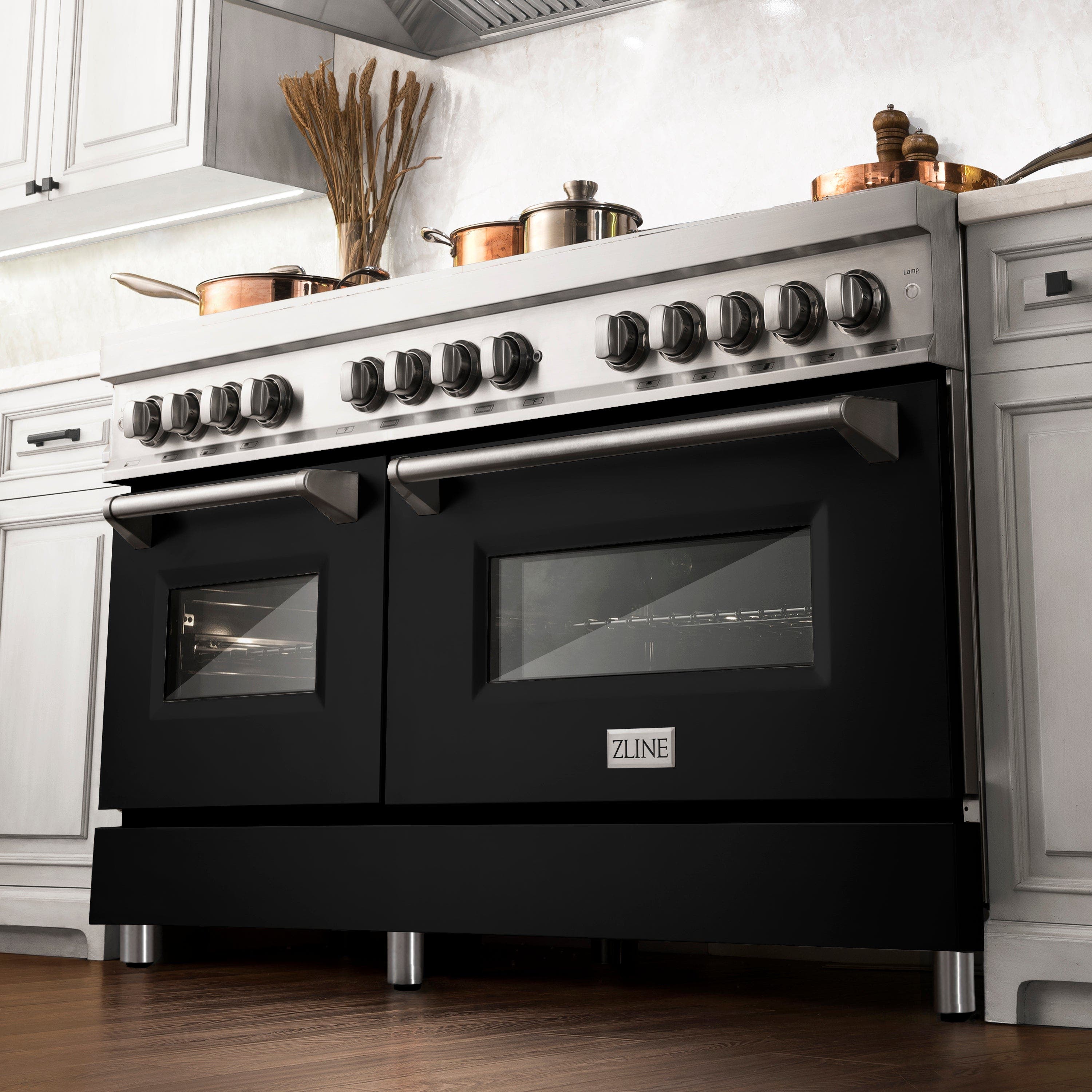 Zline RABM60 Stainless Steel And Blue Matte Door