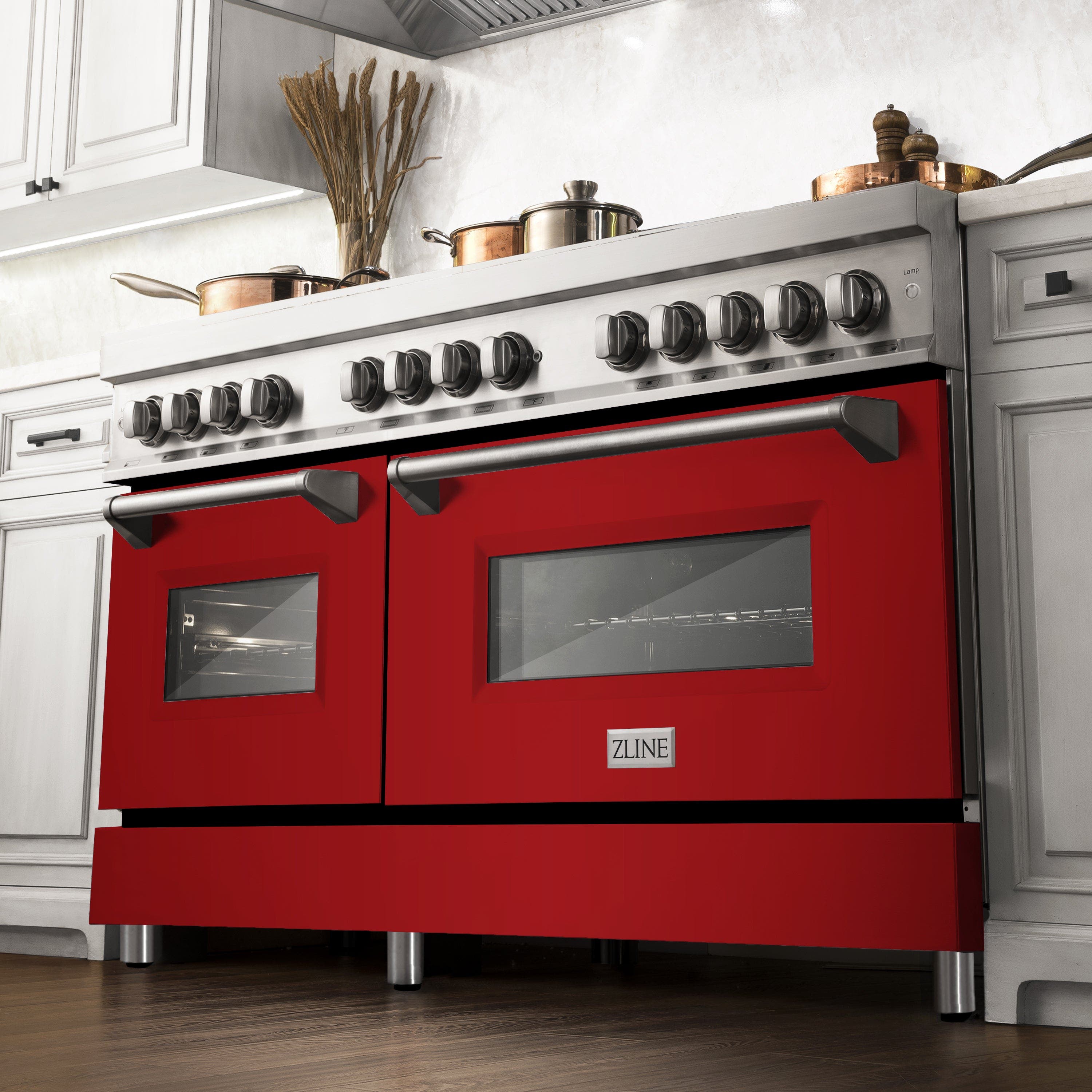 Zline RABM60 Stainless Steel And Blue Matte Door
