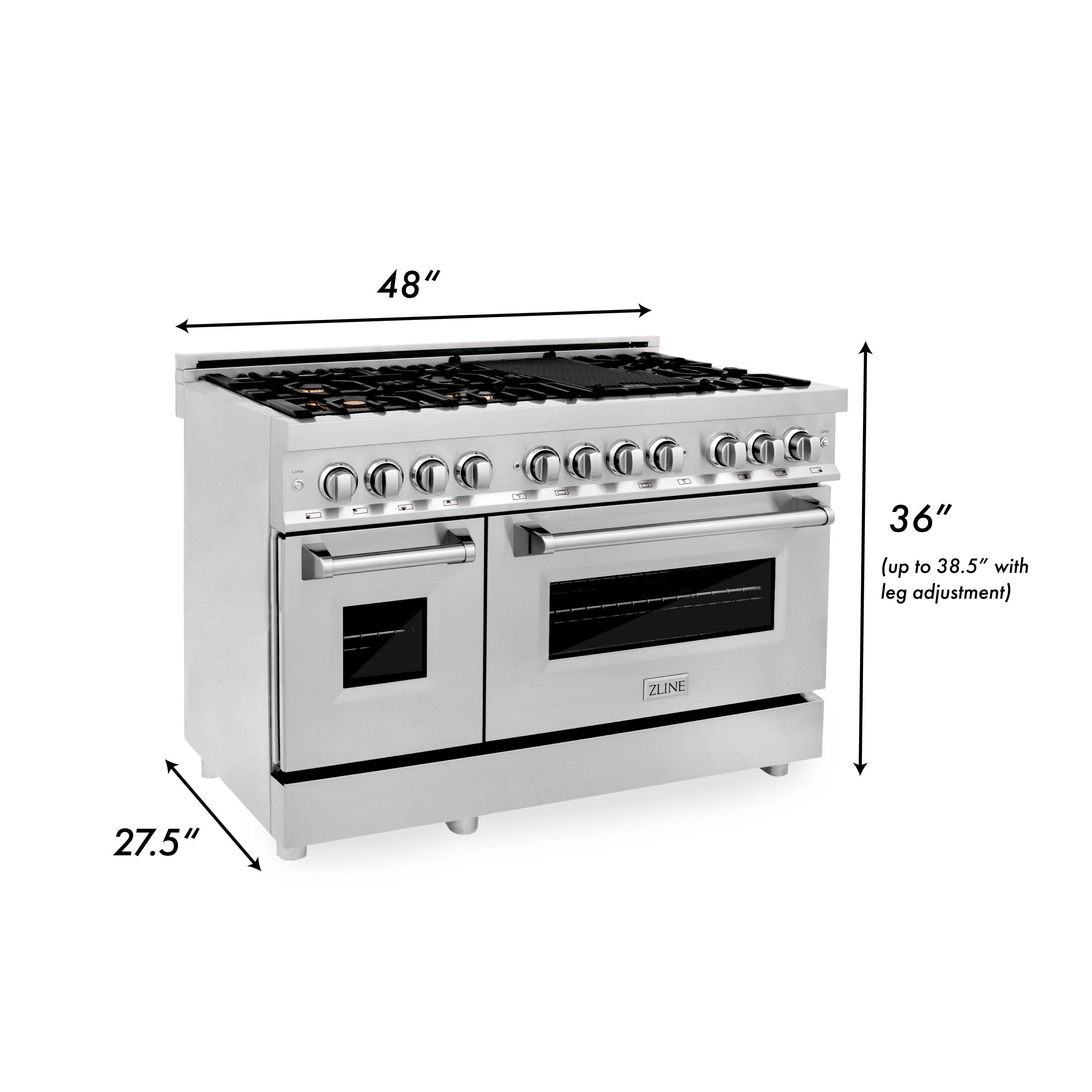 Zline RABRGR48 Stainless Steel
