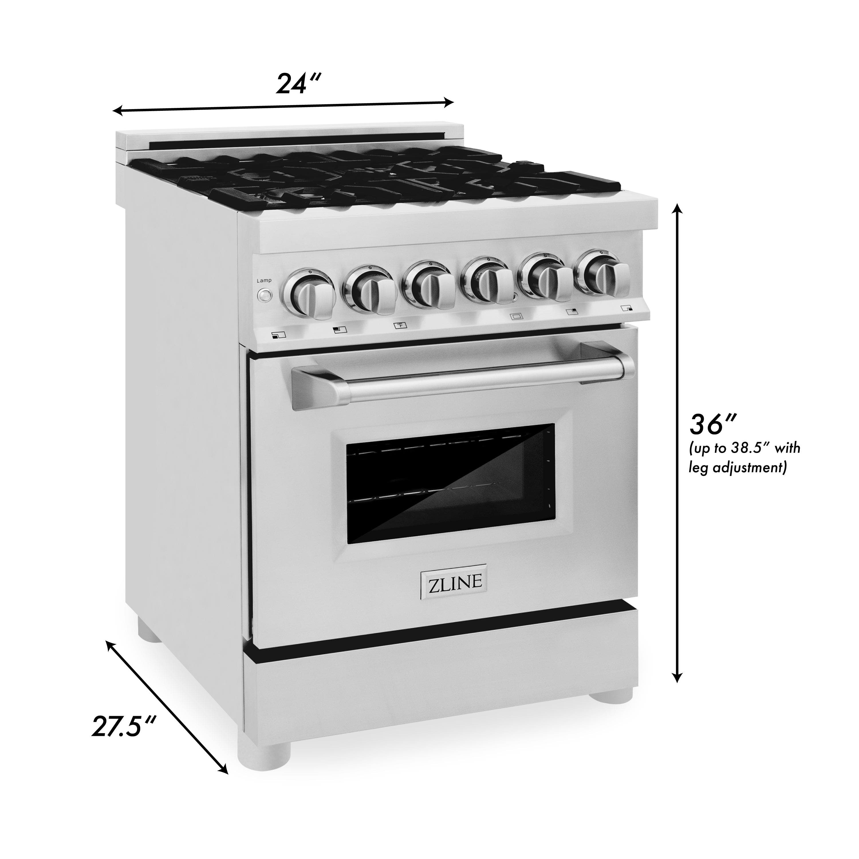 Zline RAGR24 Stainless Steel